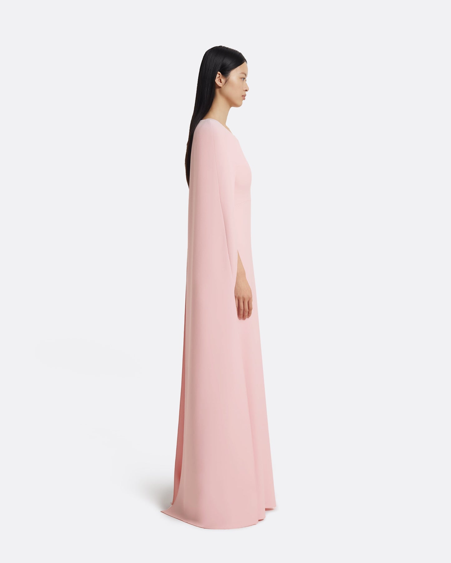 Yuna Long Dress in Lychee