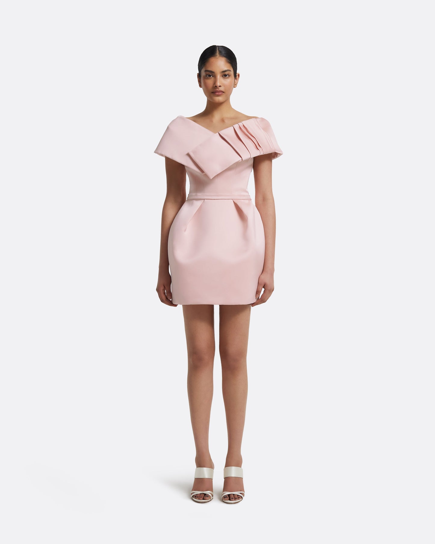 Senka Short Dress & Hanabi Harness in Lotus Bloom