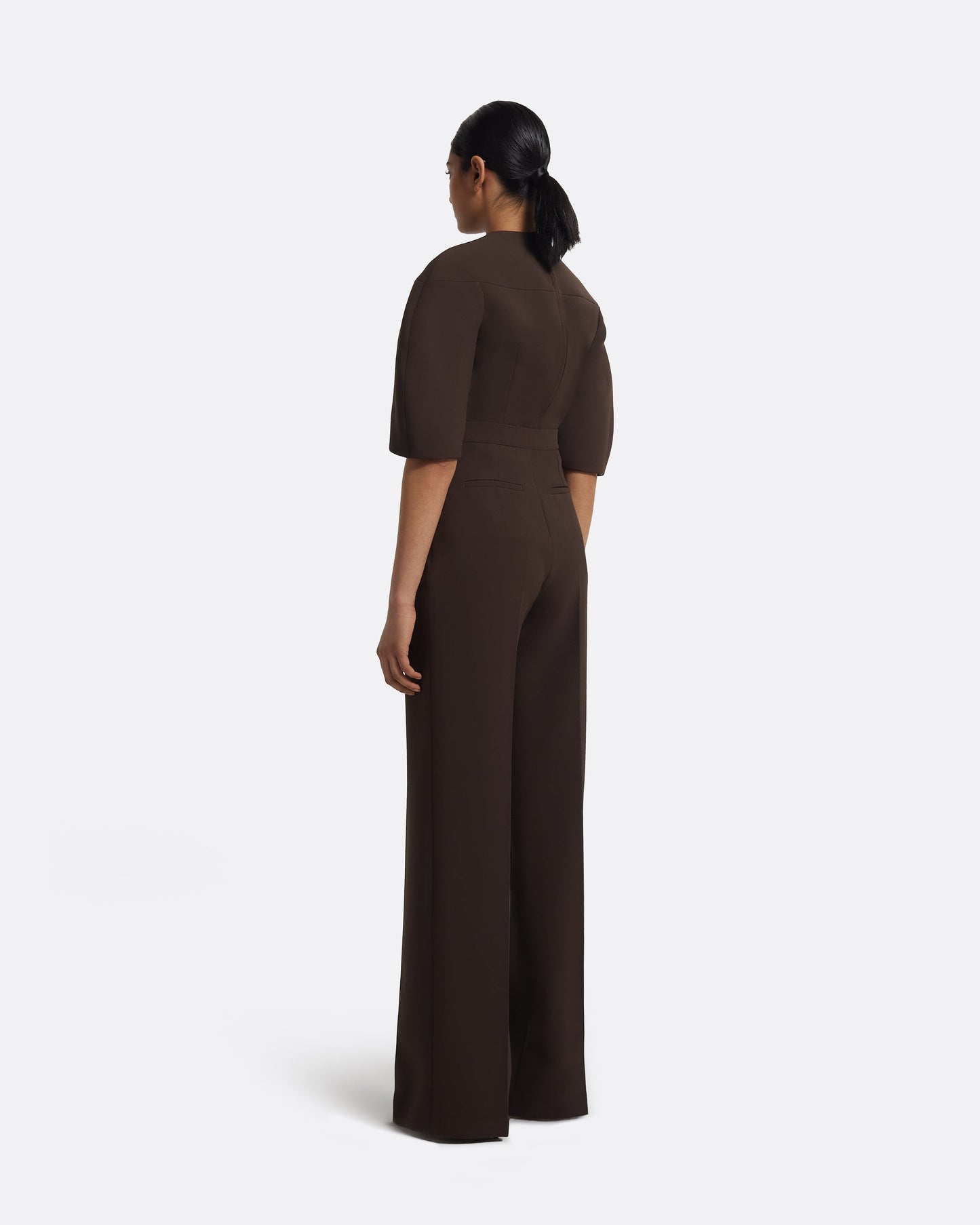Orla Trousers in Peat Brown