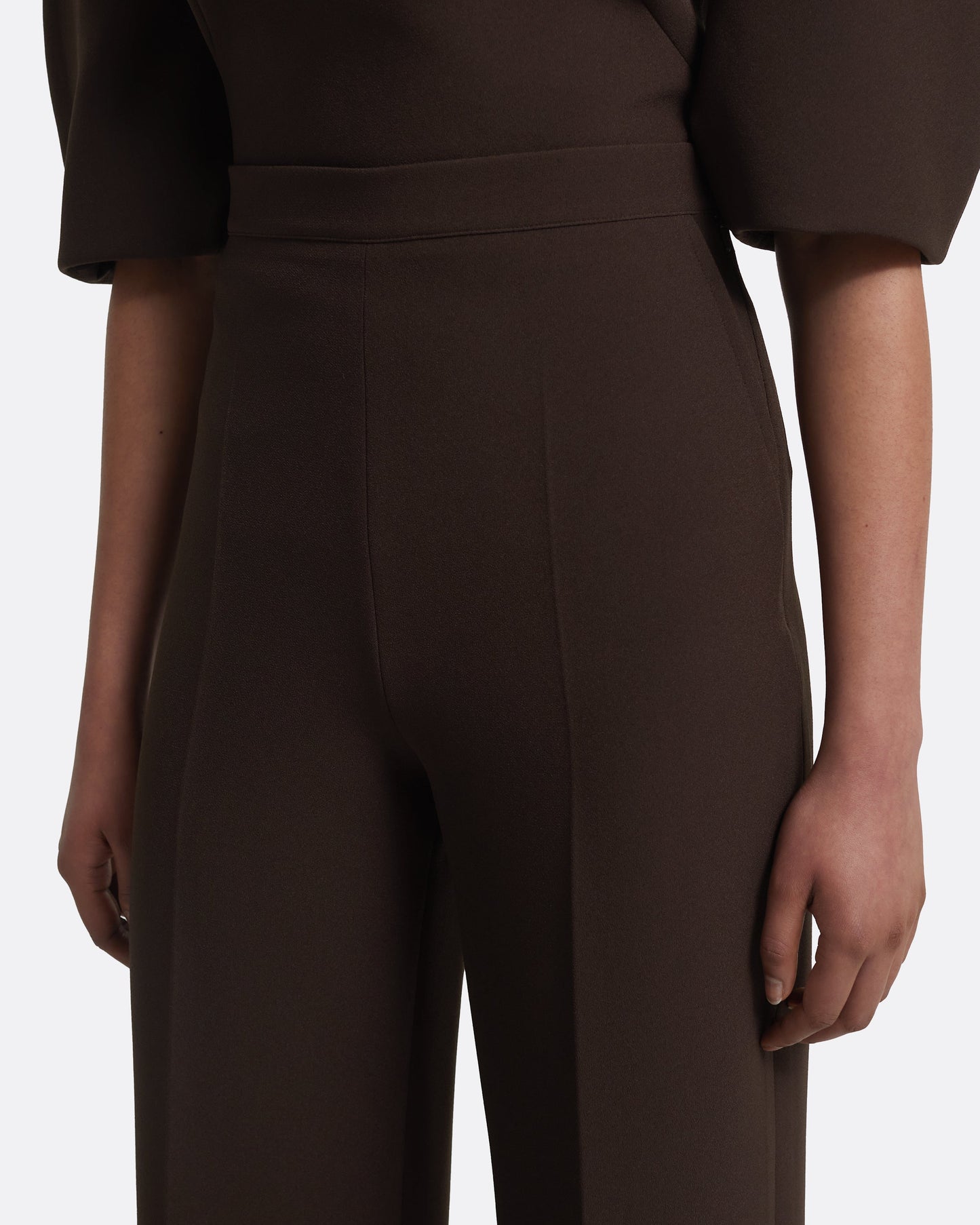 Orla Trousers in Peat Brown