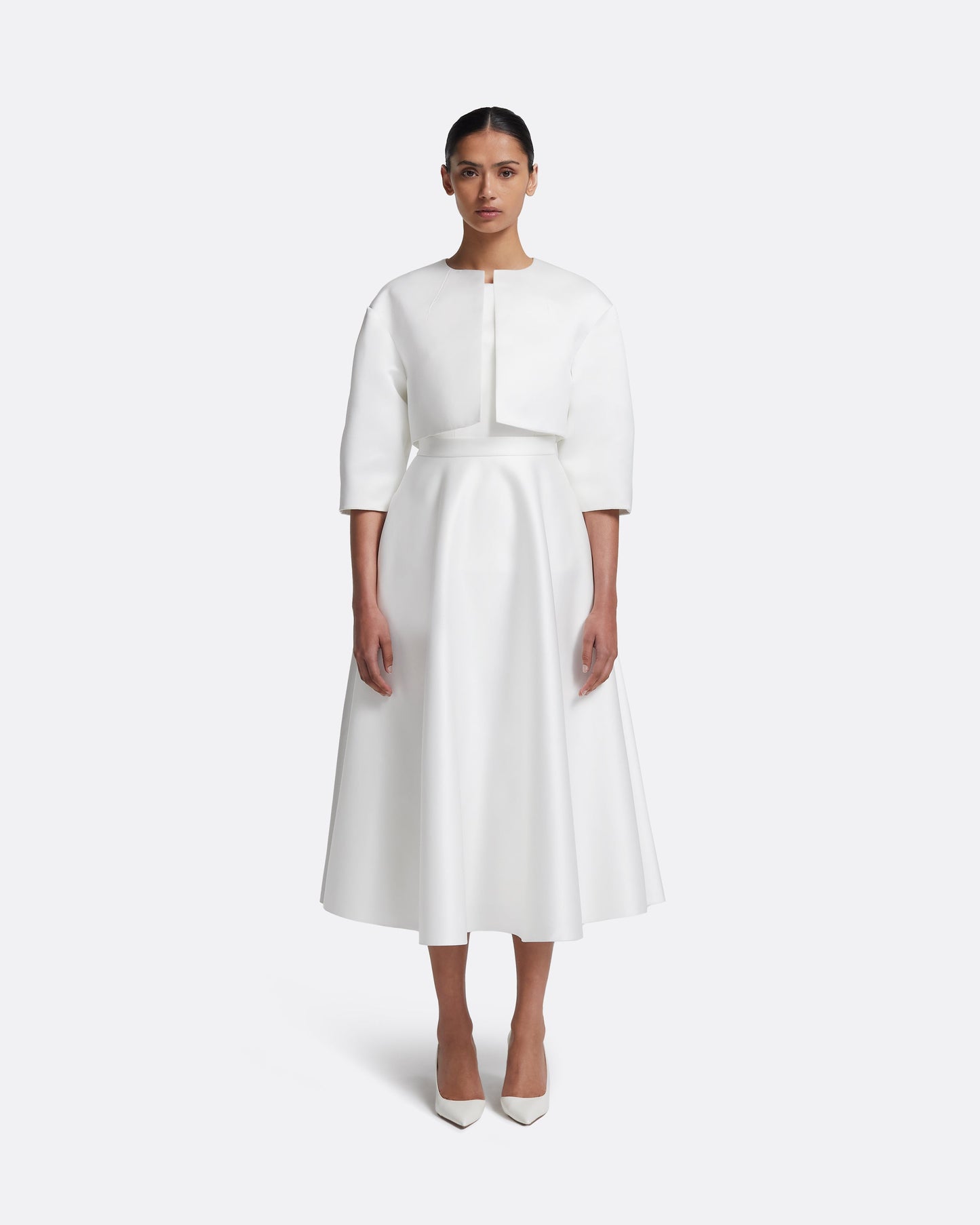 Miwa Skirt in Porcelain