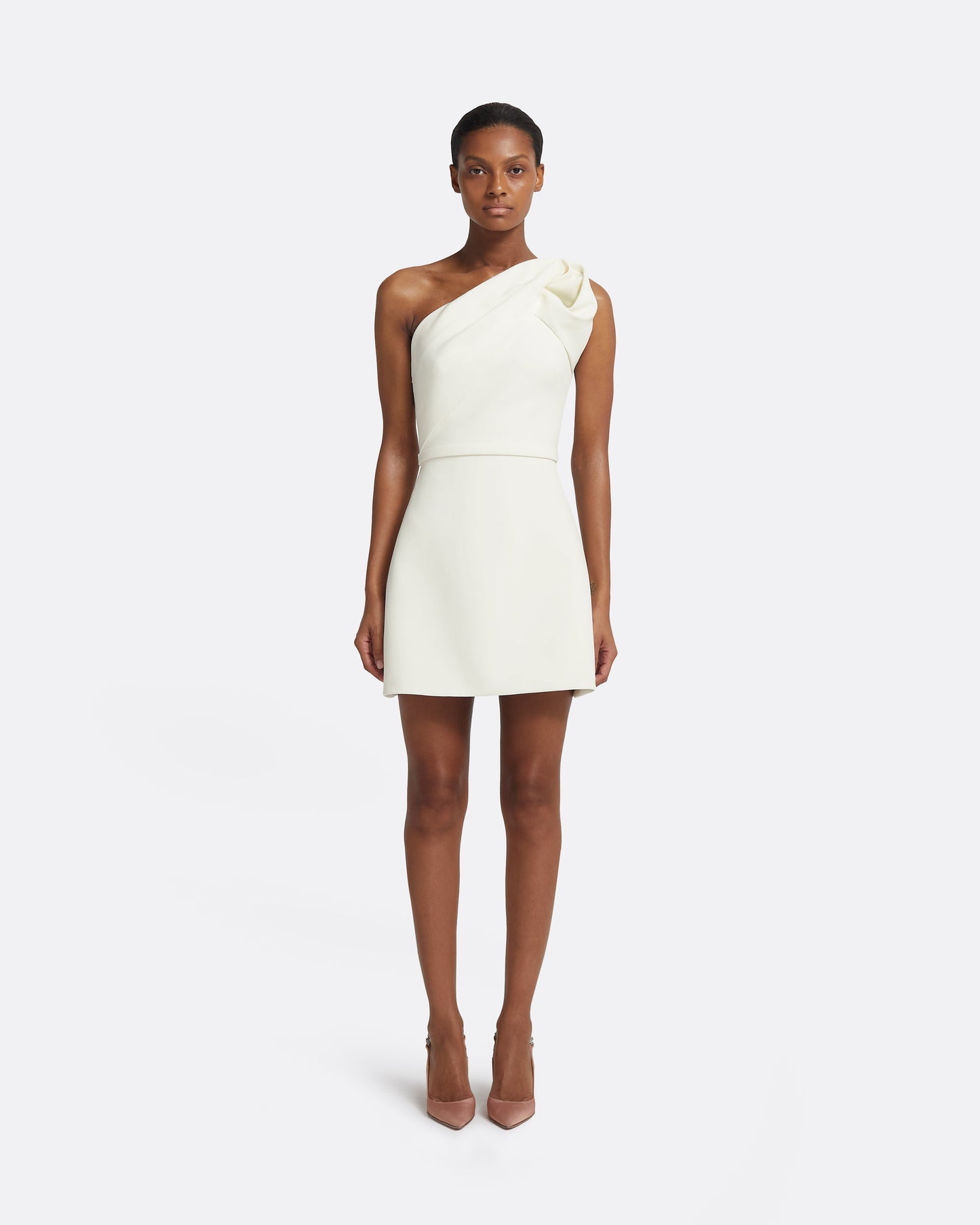 Jaden Short Dress in Ivory