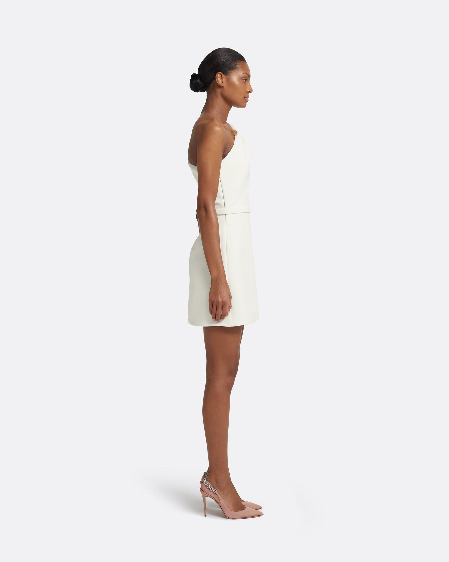 Jaden Short Dress in Ivory