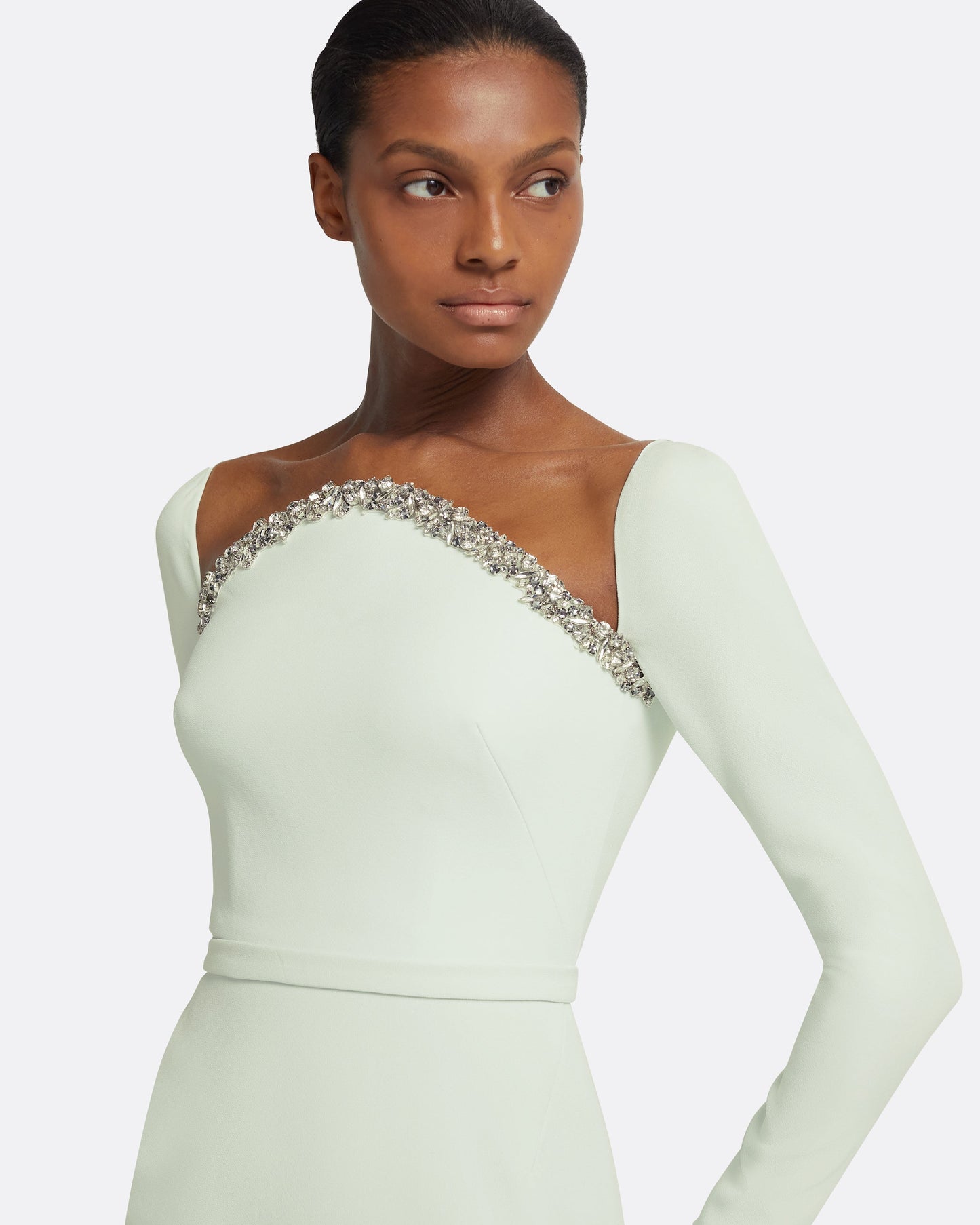 Heidi Long Dress in Spearmint
