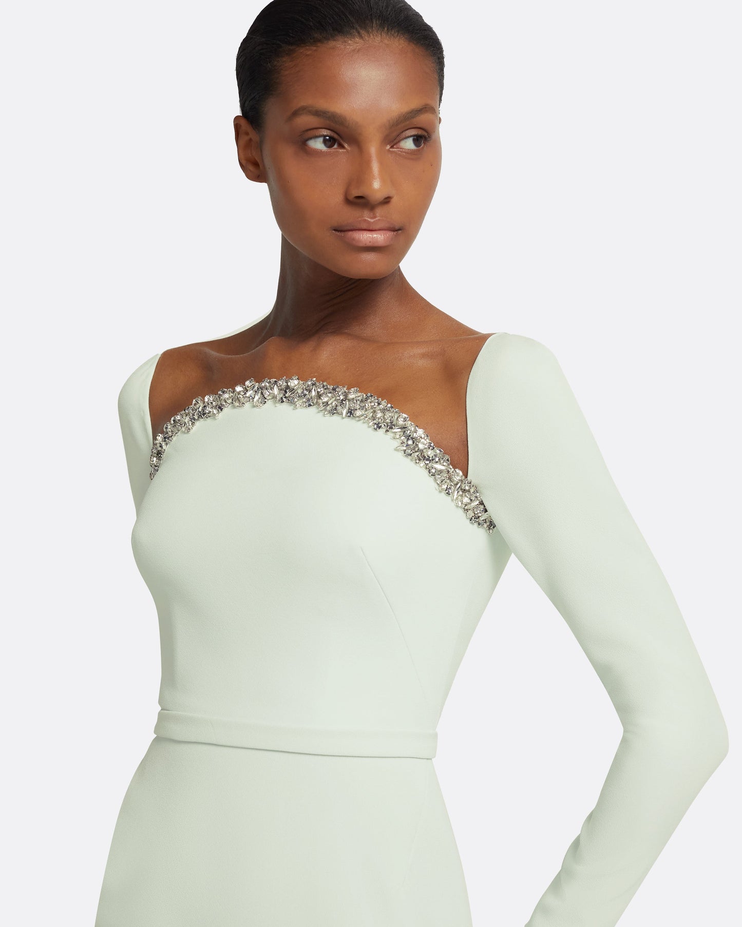 Heidi Long Dress in Spearmint
