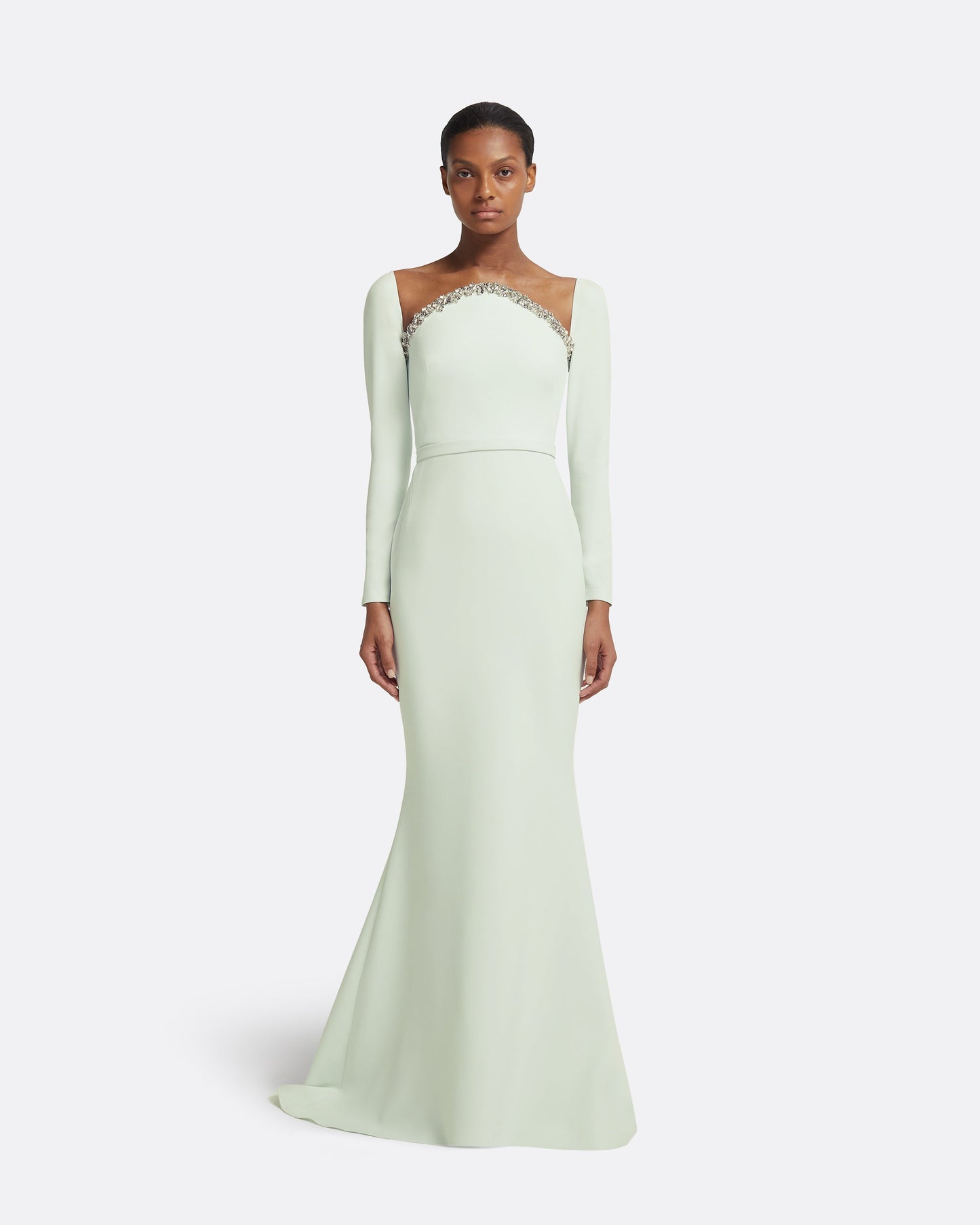 Heidi Long Dress in Spearmint