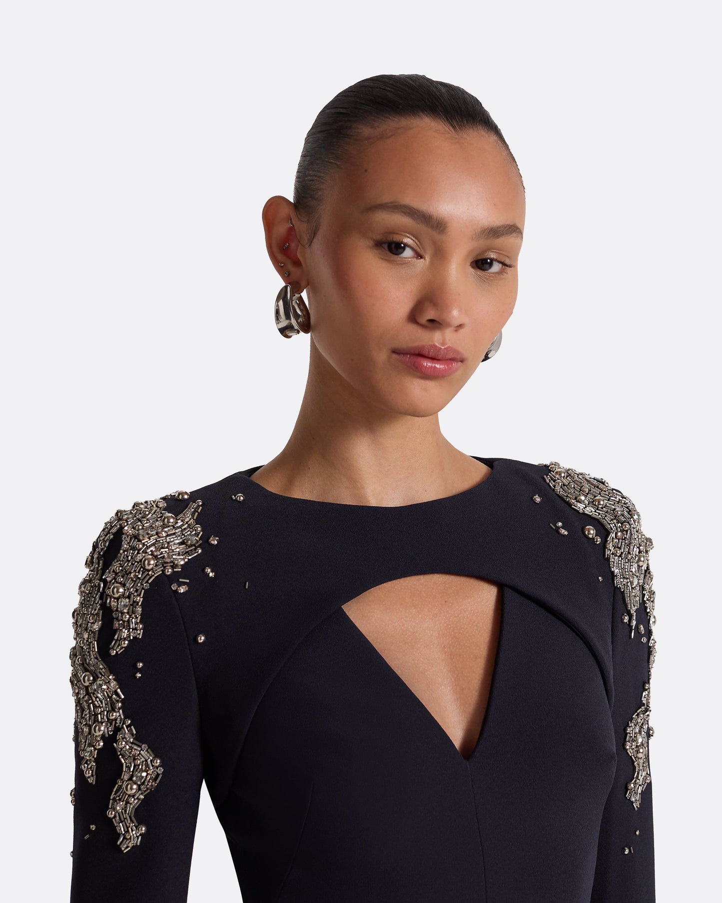 Sarita Midnight Navy Long Dress