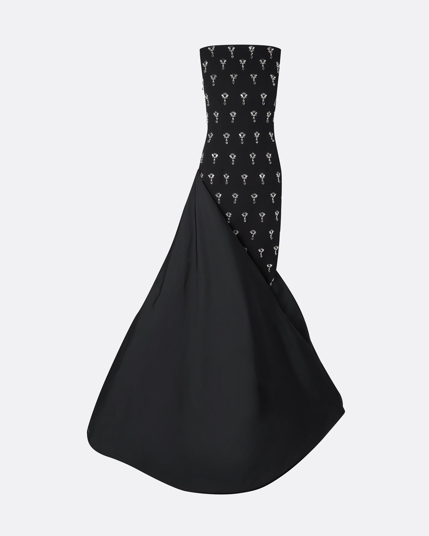 Pia Black Long Dress