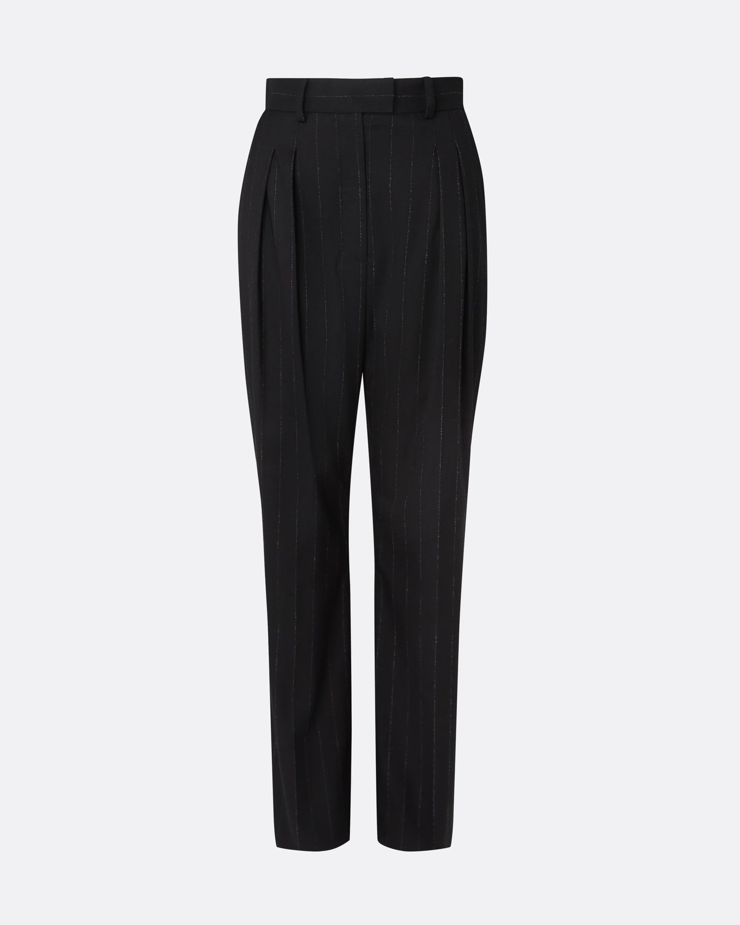 Ferna Black Pinstripe Trousers