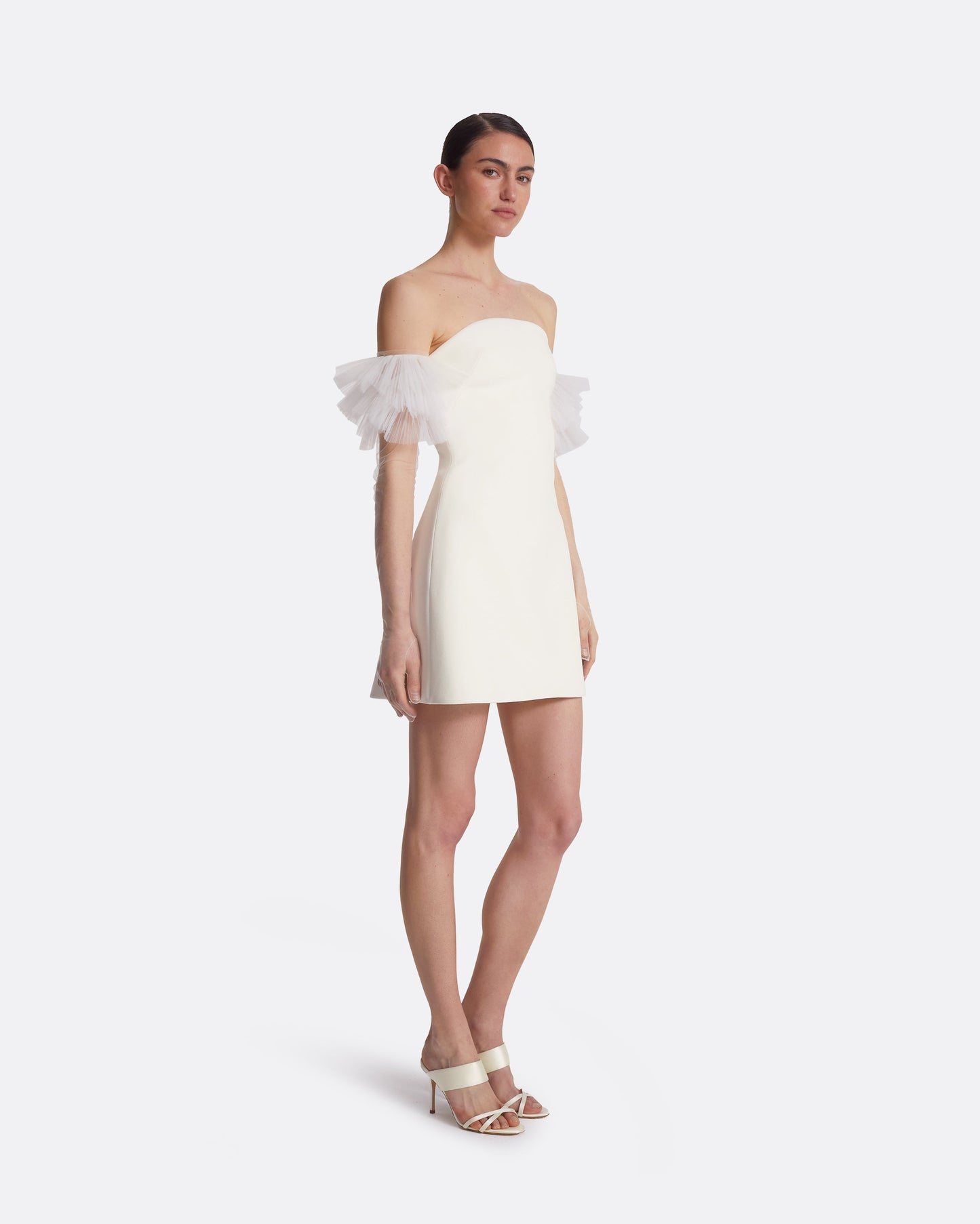 Rowan Ivory Short Dress