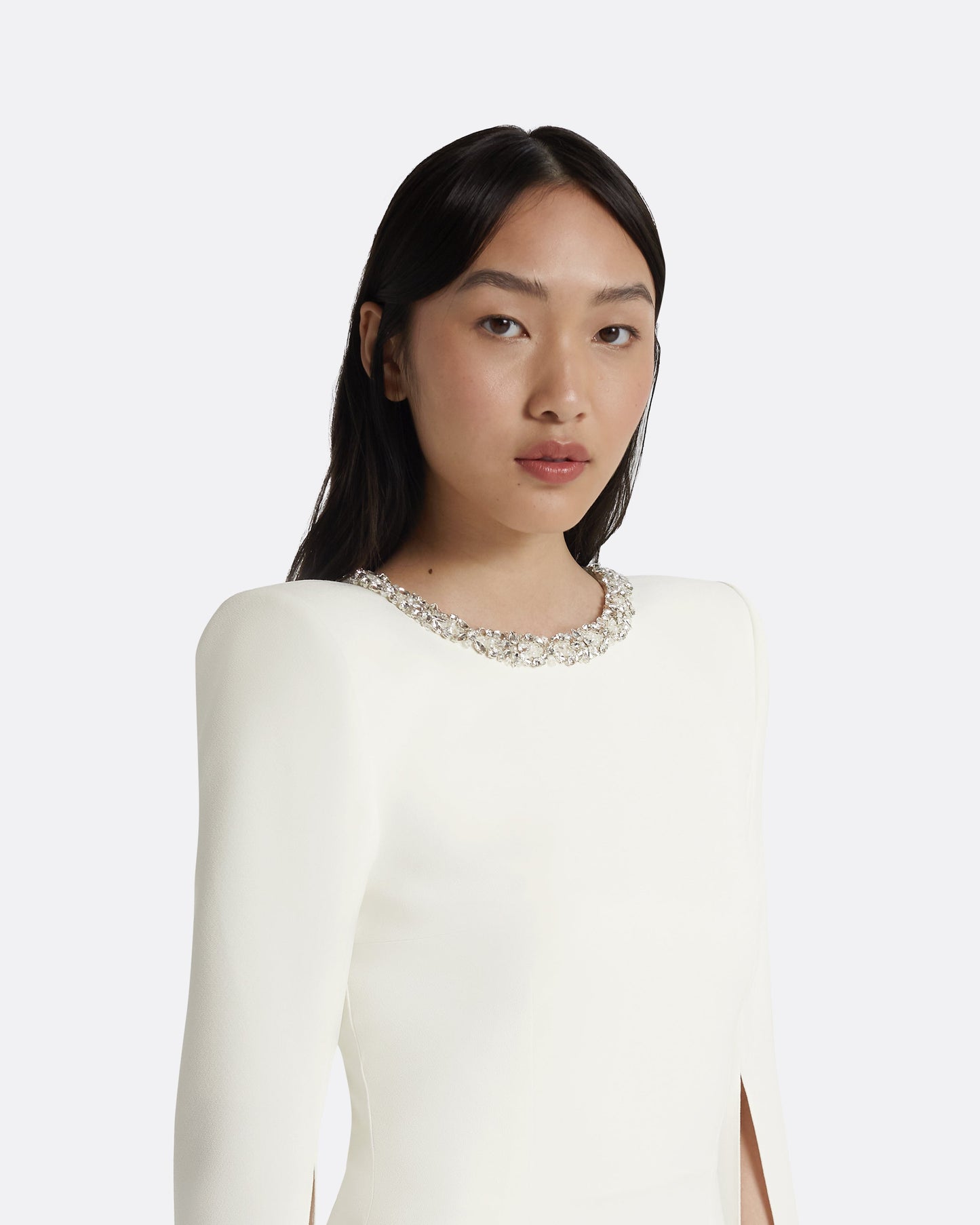 Destiny Ivory Long Dress