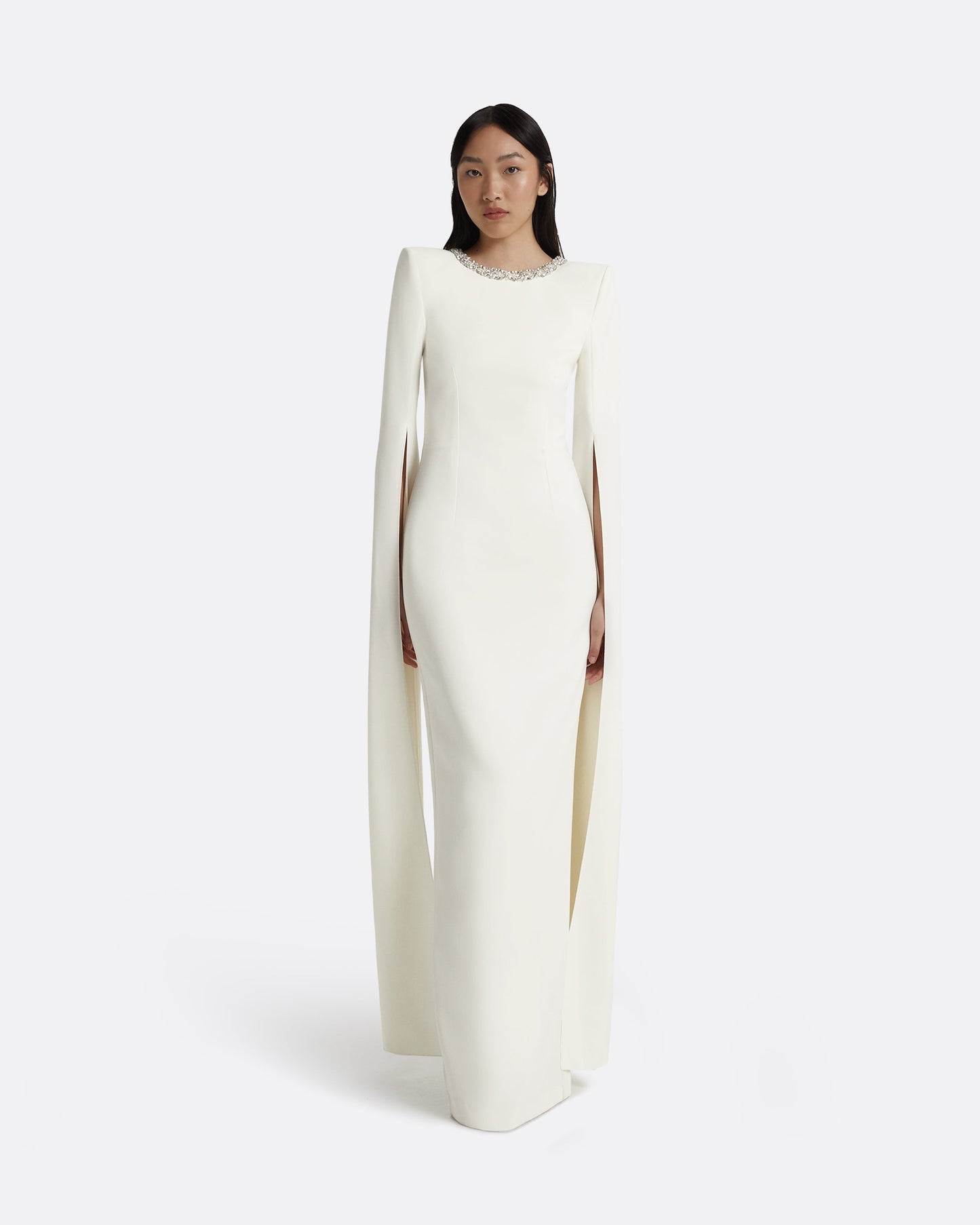 Destiny Ivory Long Dress