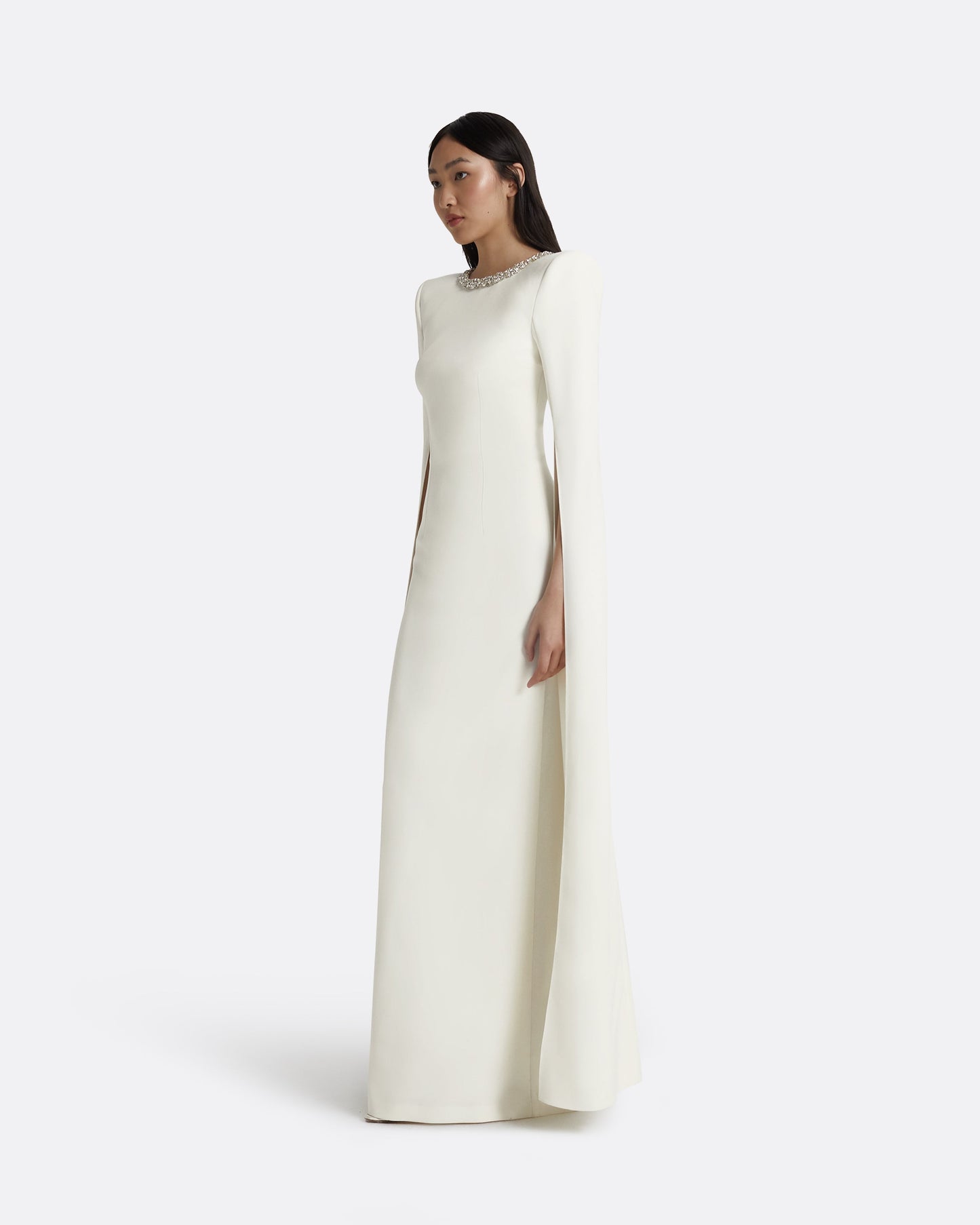 Destiny Ivory Long Dress