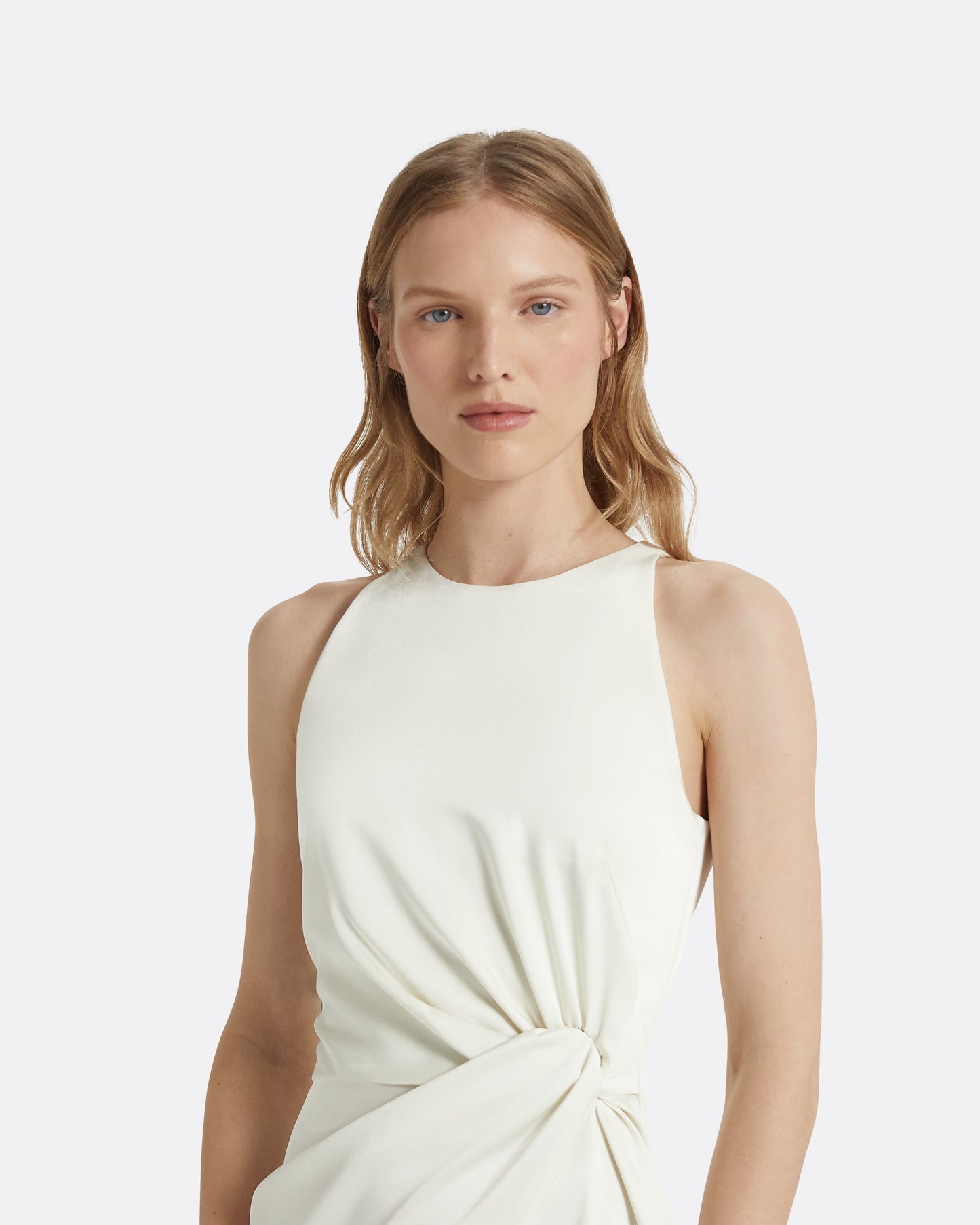 Cameron Ivory Long Dress