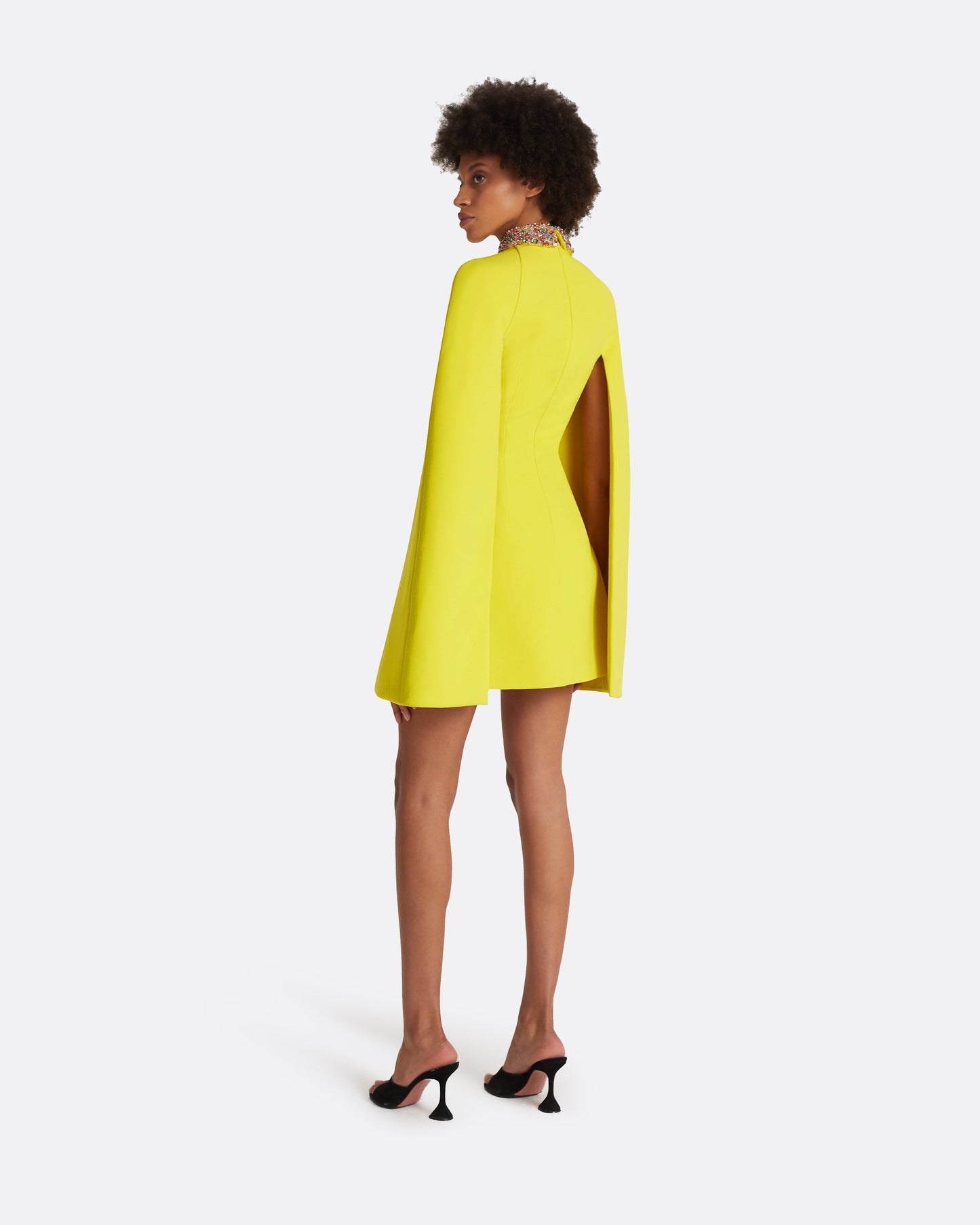 Harlow Chartreuse Short Dress