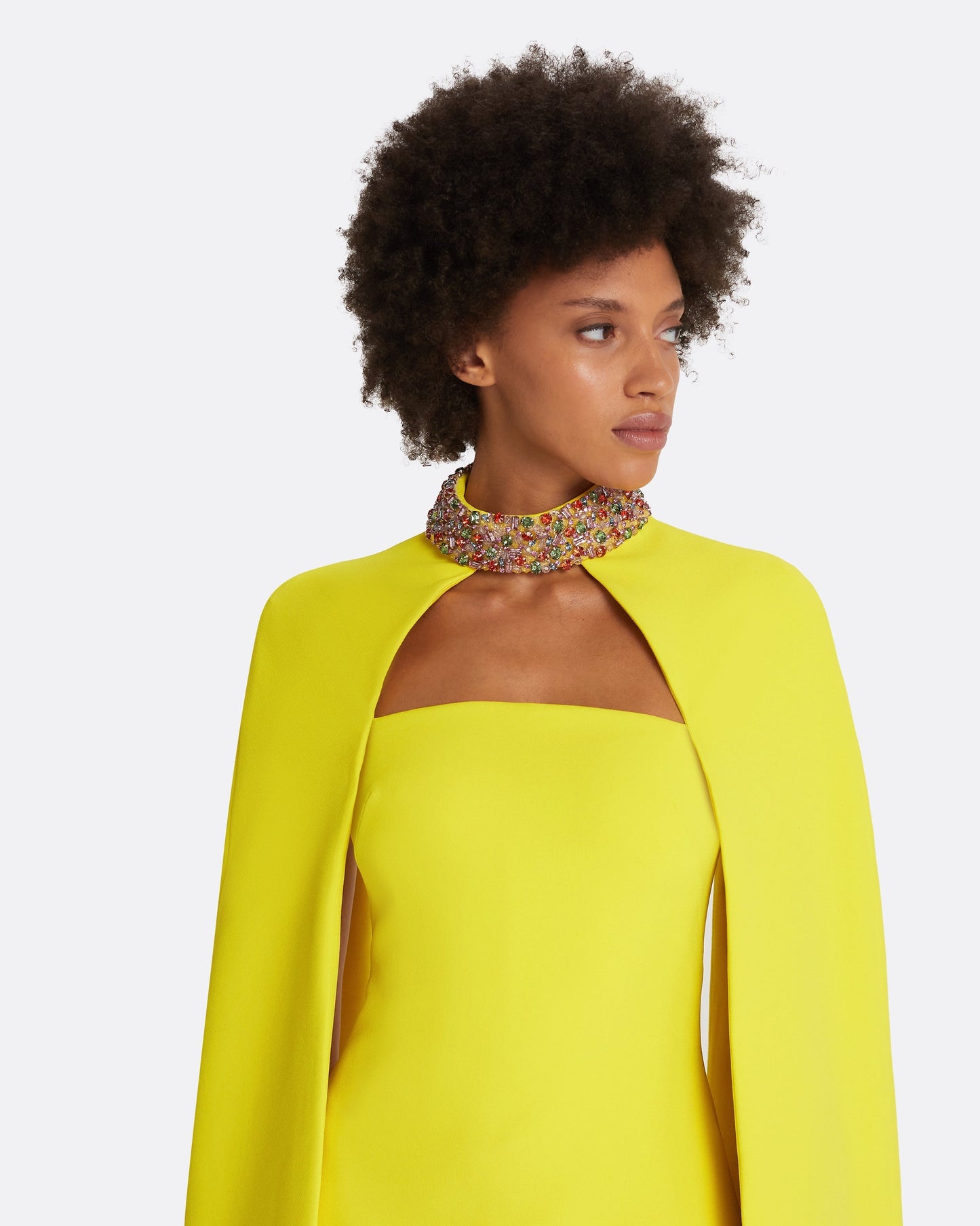 Harlow Chartreuse Short Dress