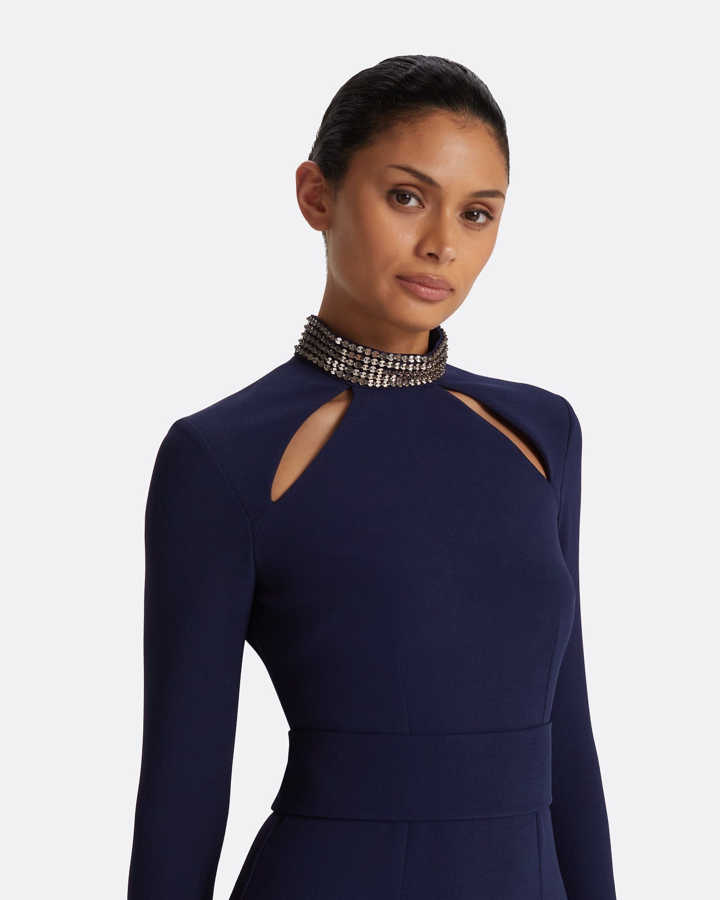 Kamala Azurite Blue Long Dress