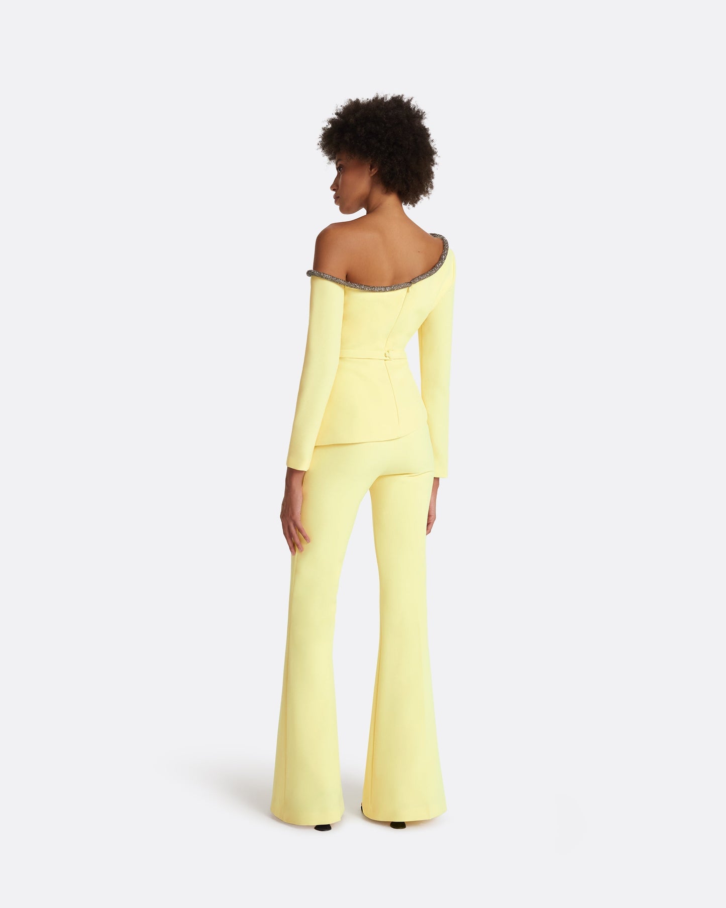 Aime Pale Yellow Top