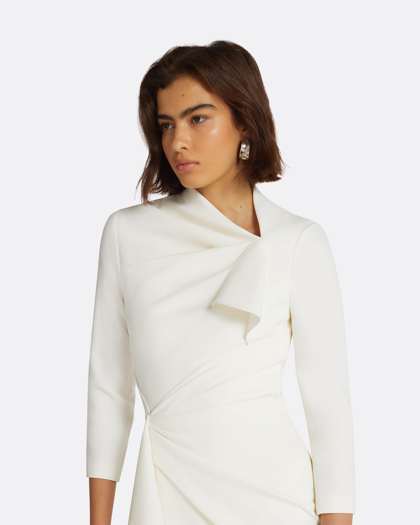 Avery Ivory Midi Dress