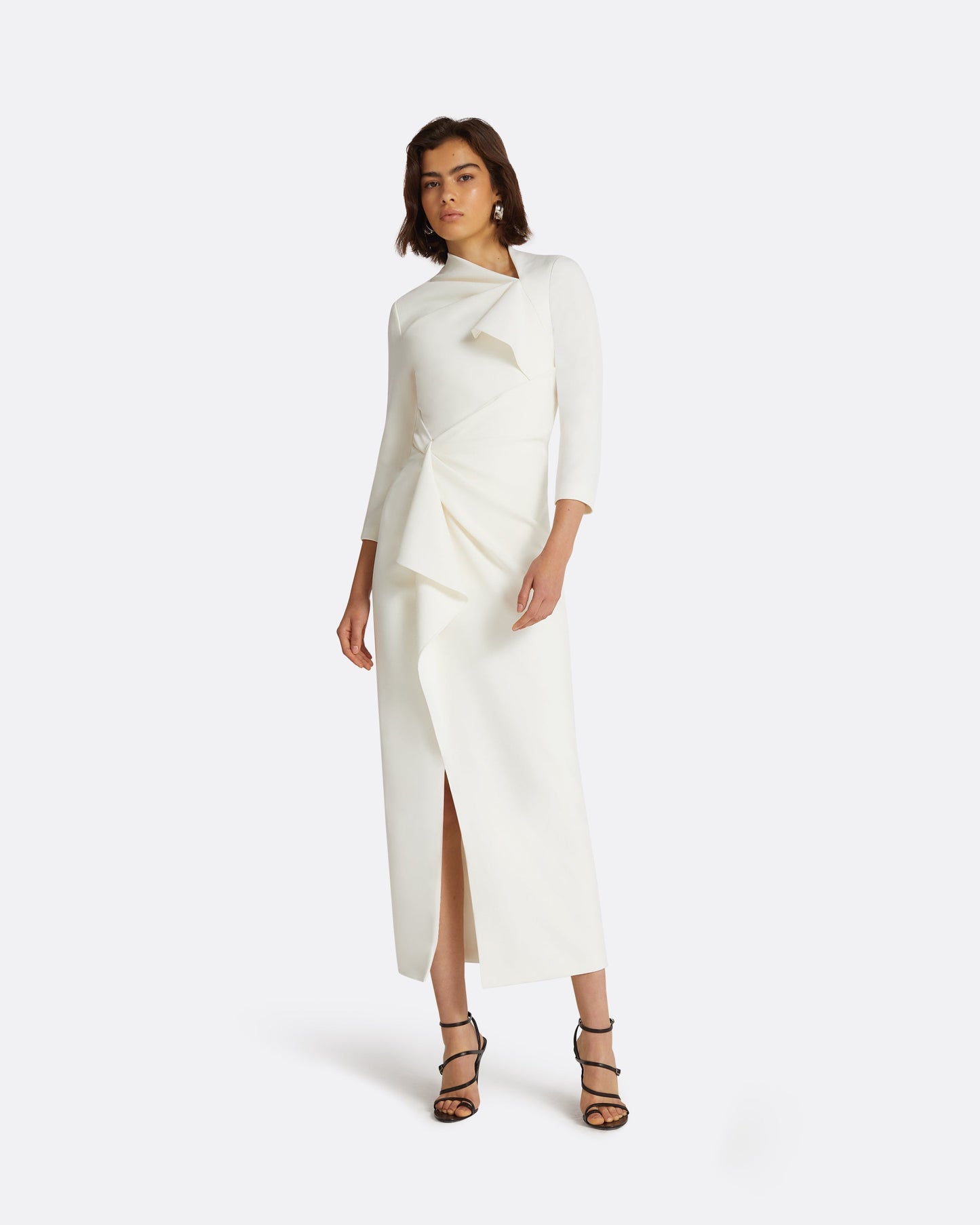 Avery Ivory Midi Dress