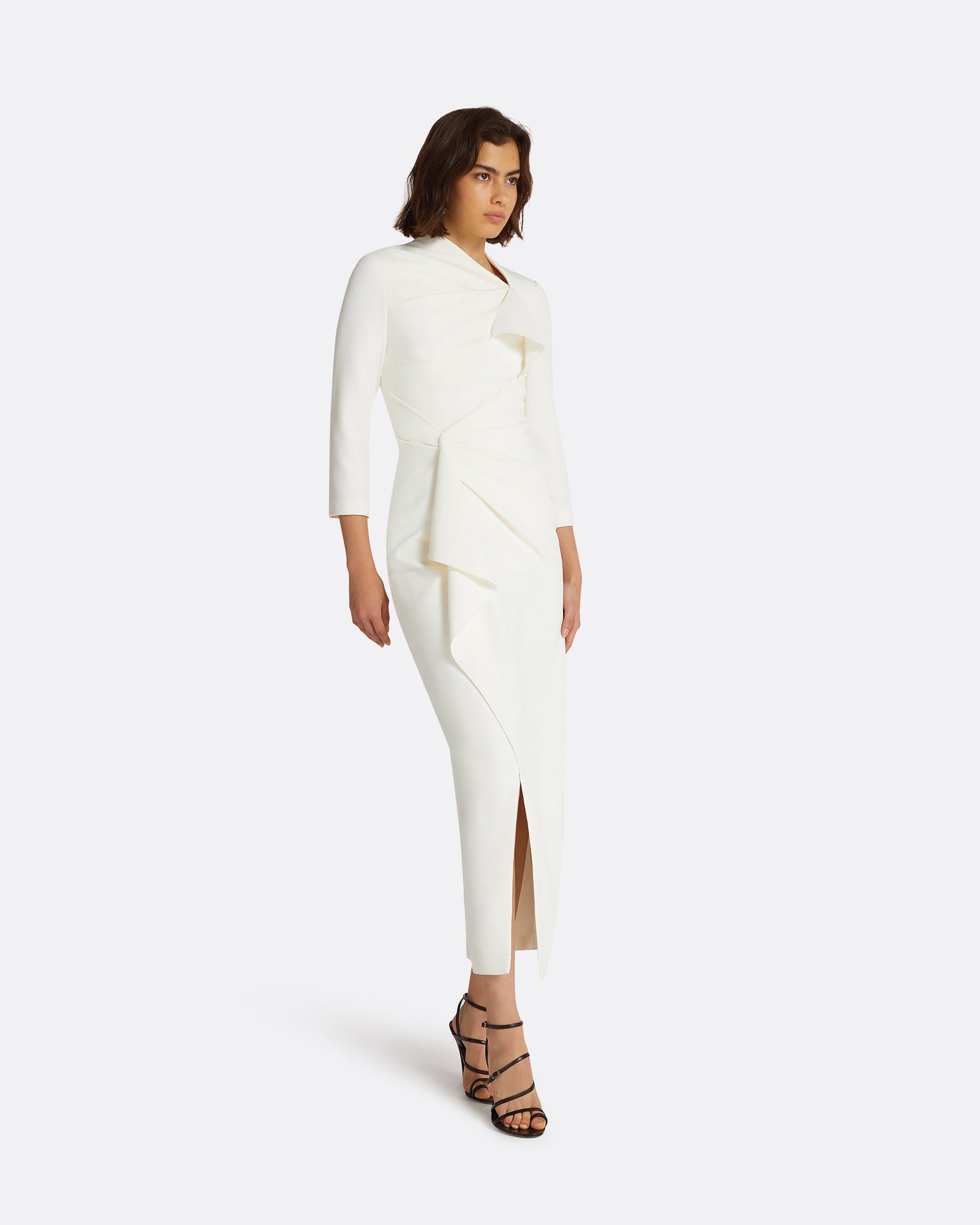 Avery Ivory Midi Dress