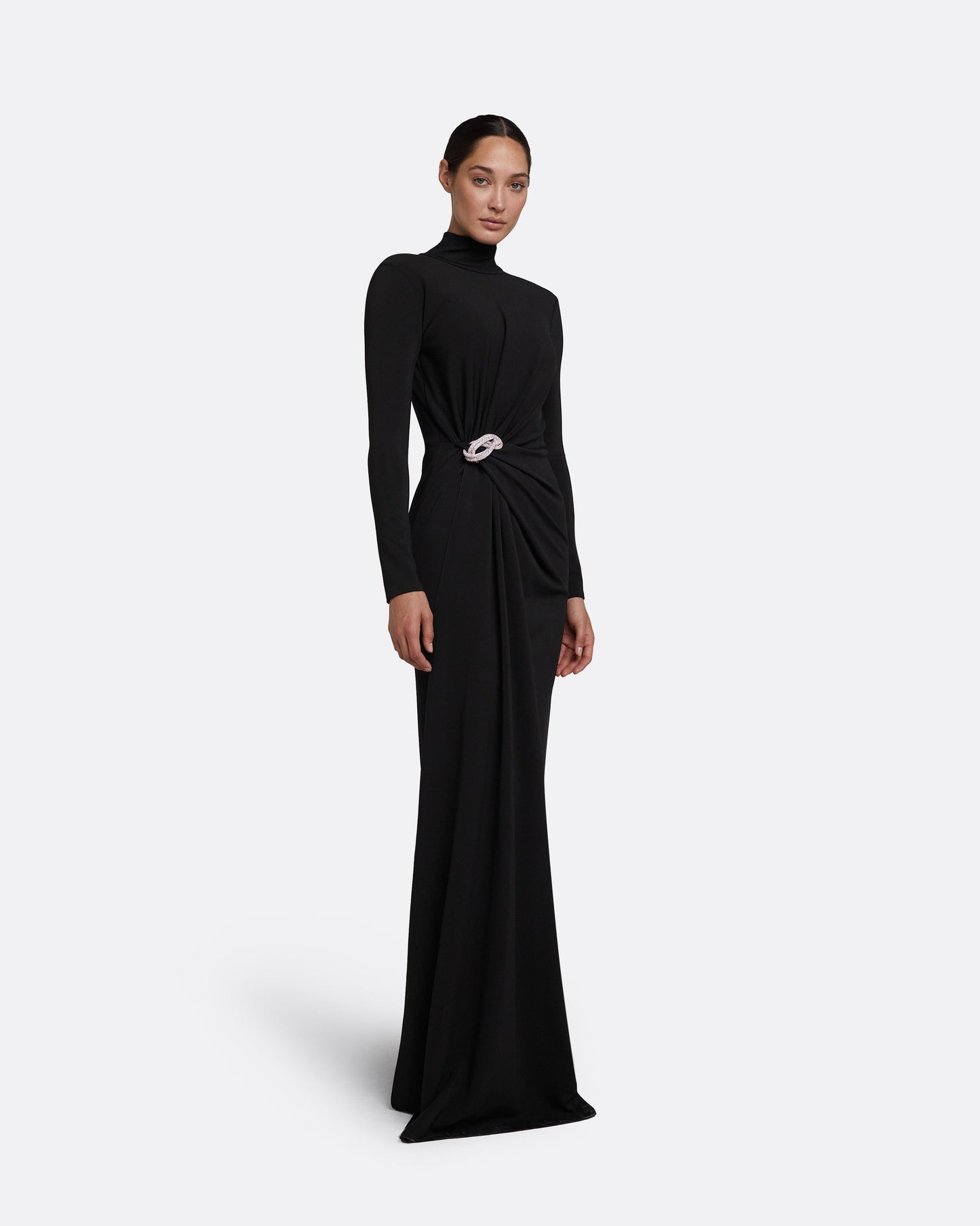Benni Black Long Dress