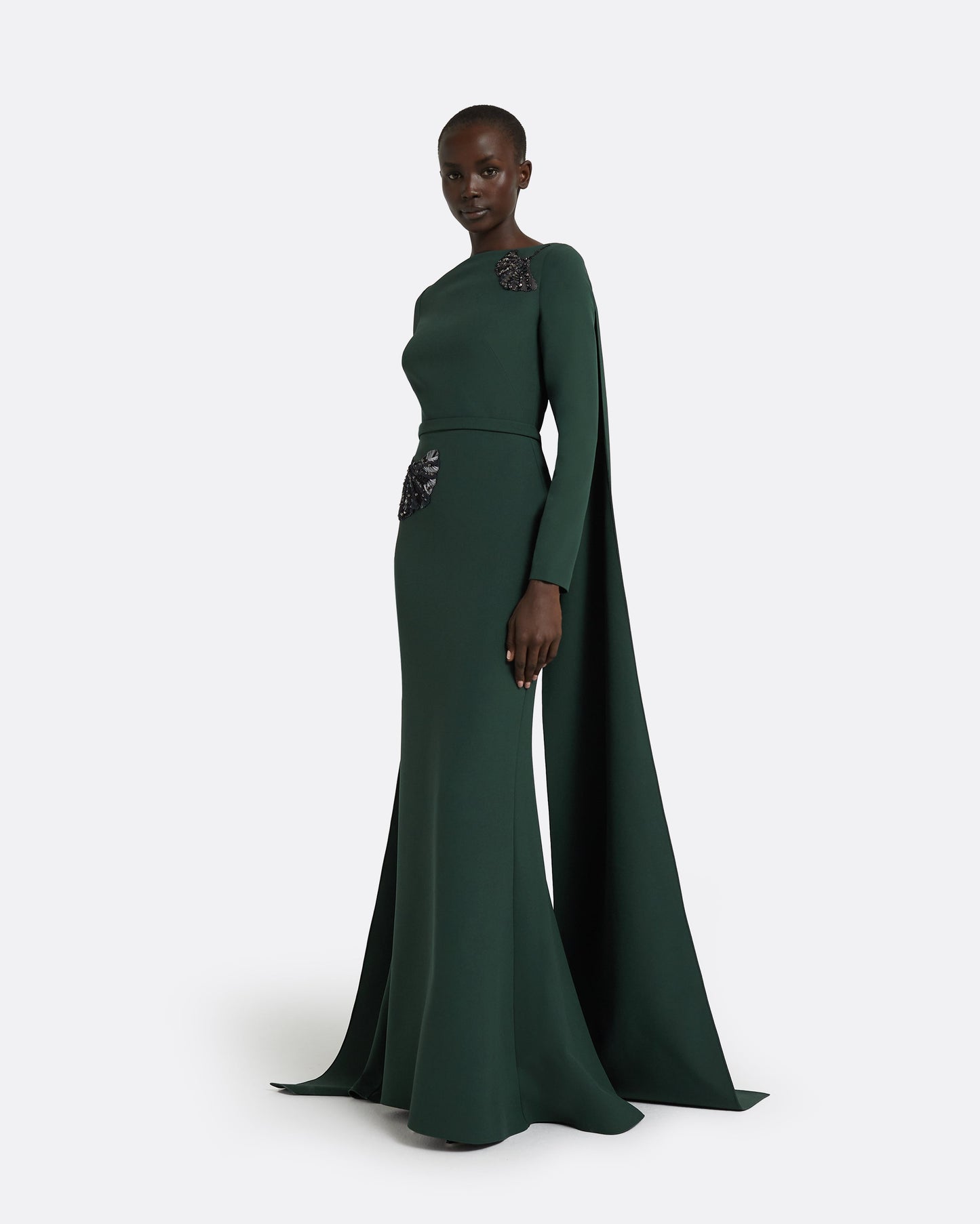 Ginevra Darkest Spruce Long Dress
