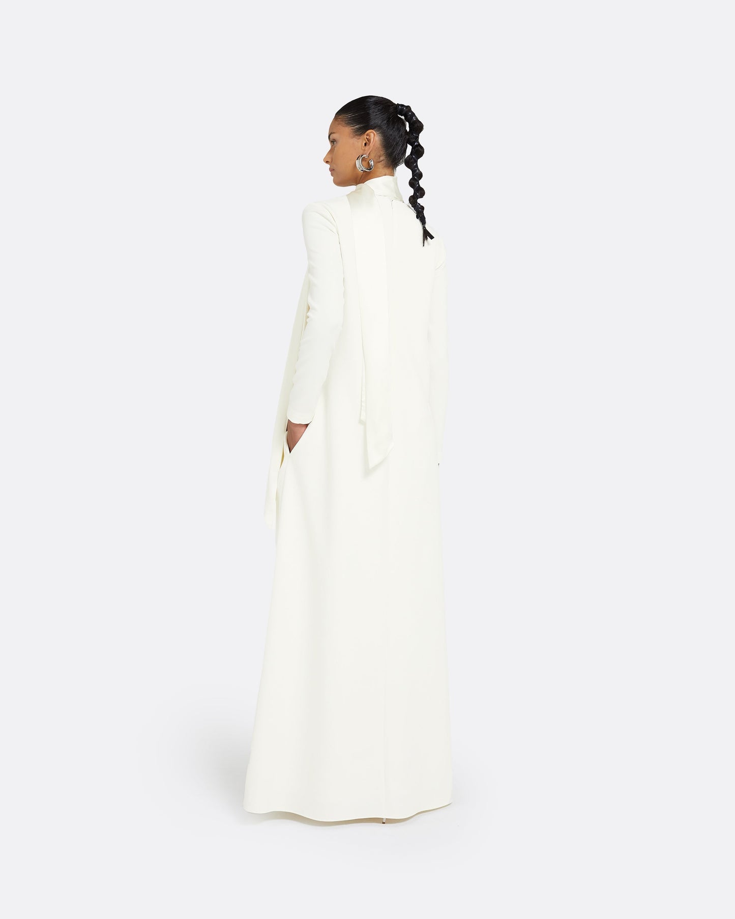 Aleah Ivory Long Dress