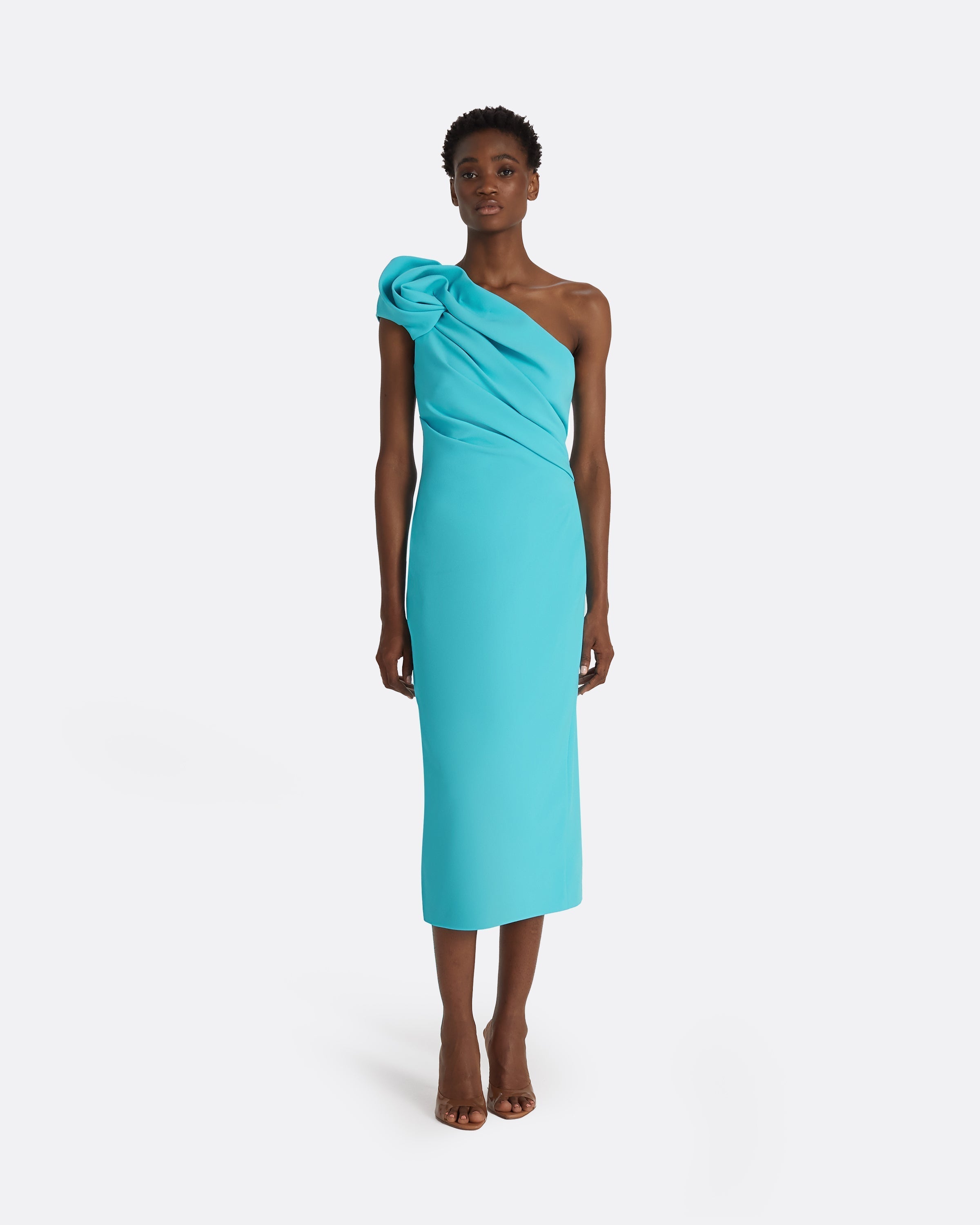 Granalle Aquamarine Midi Dress FR42 - US10