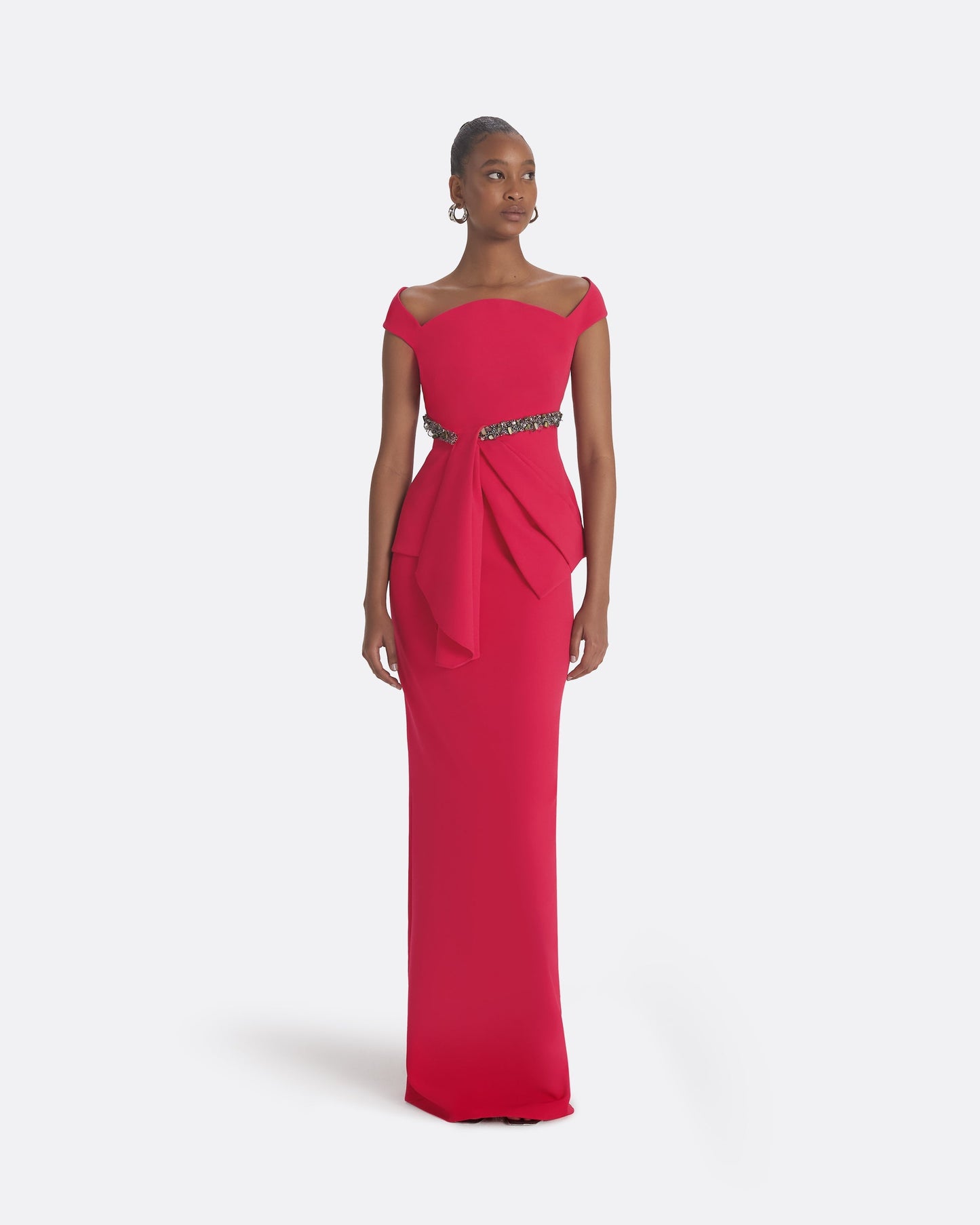 Sidha Raspberry Skirt