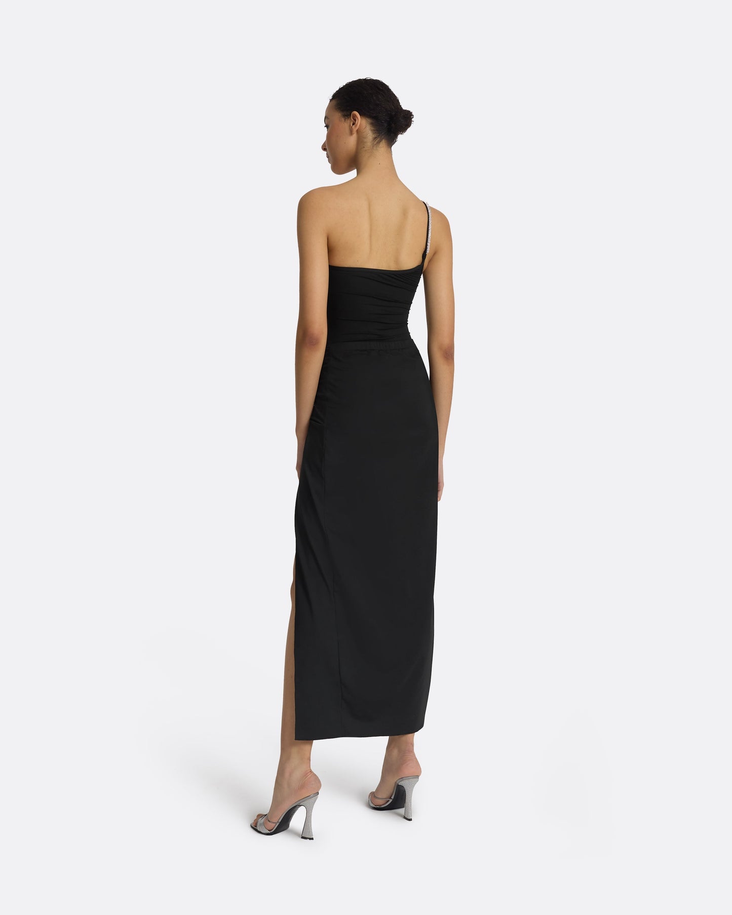 Tillian Black Swim Skirt