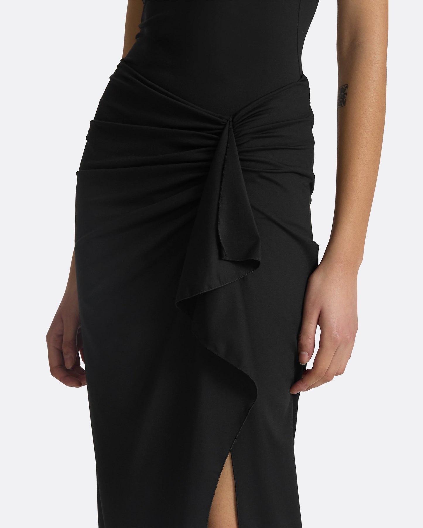 Tillian Black Swim Skirt