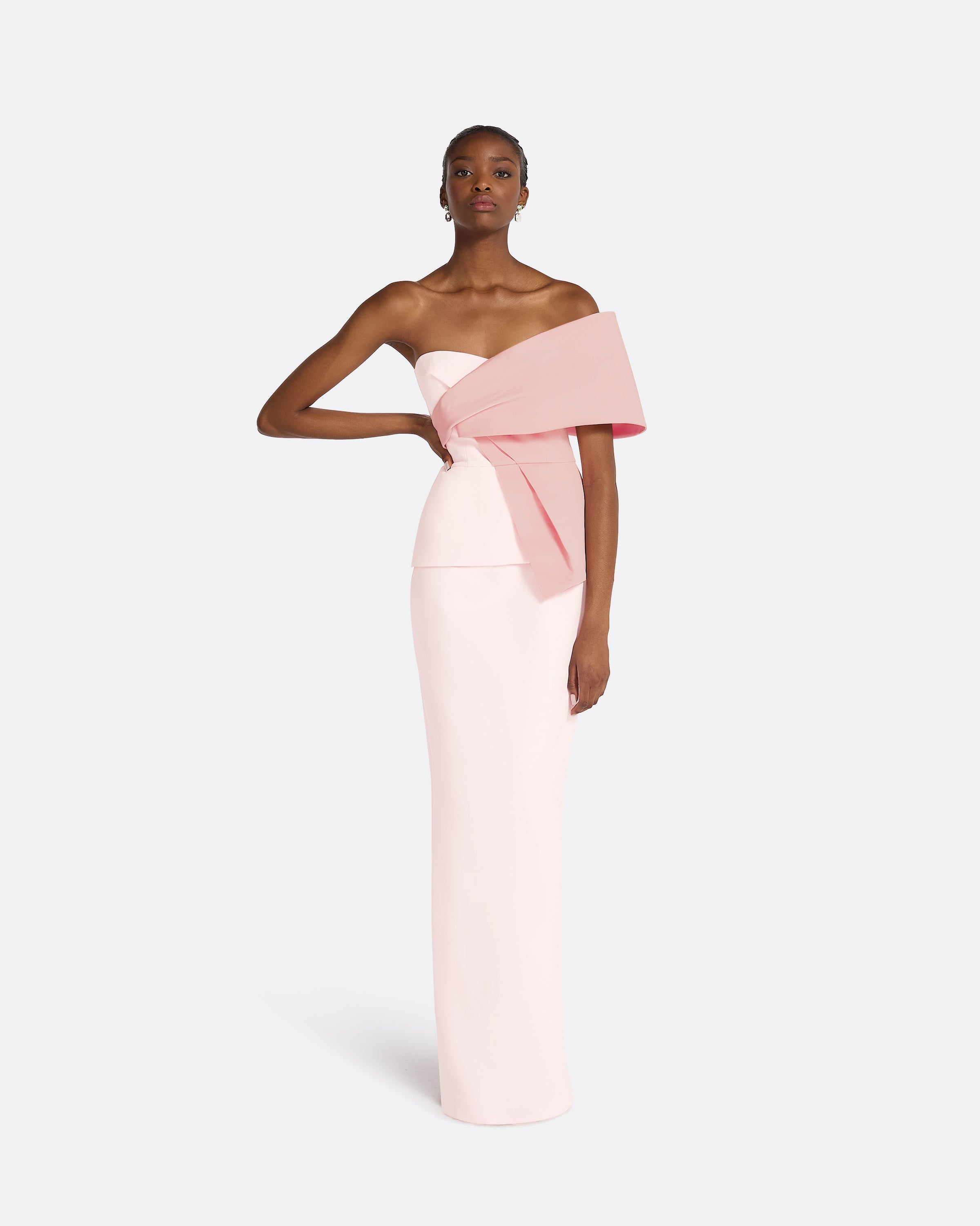 yoli & otis JAANA Dress〔blush〕 5y PF23_DL657.1_HC-PEONYBLUSH_FLL
