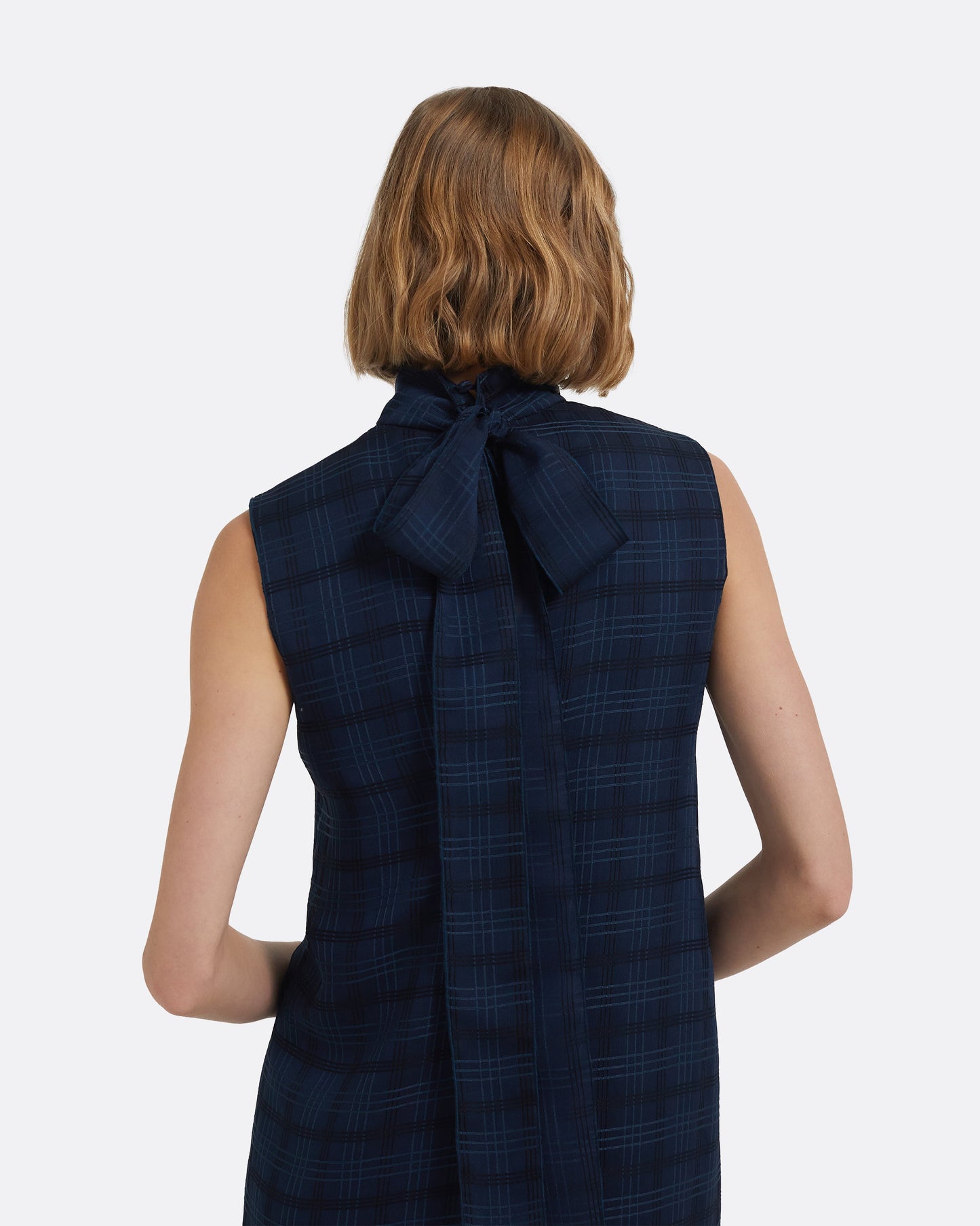 Carissa Short Dress in Navy