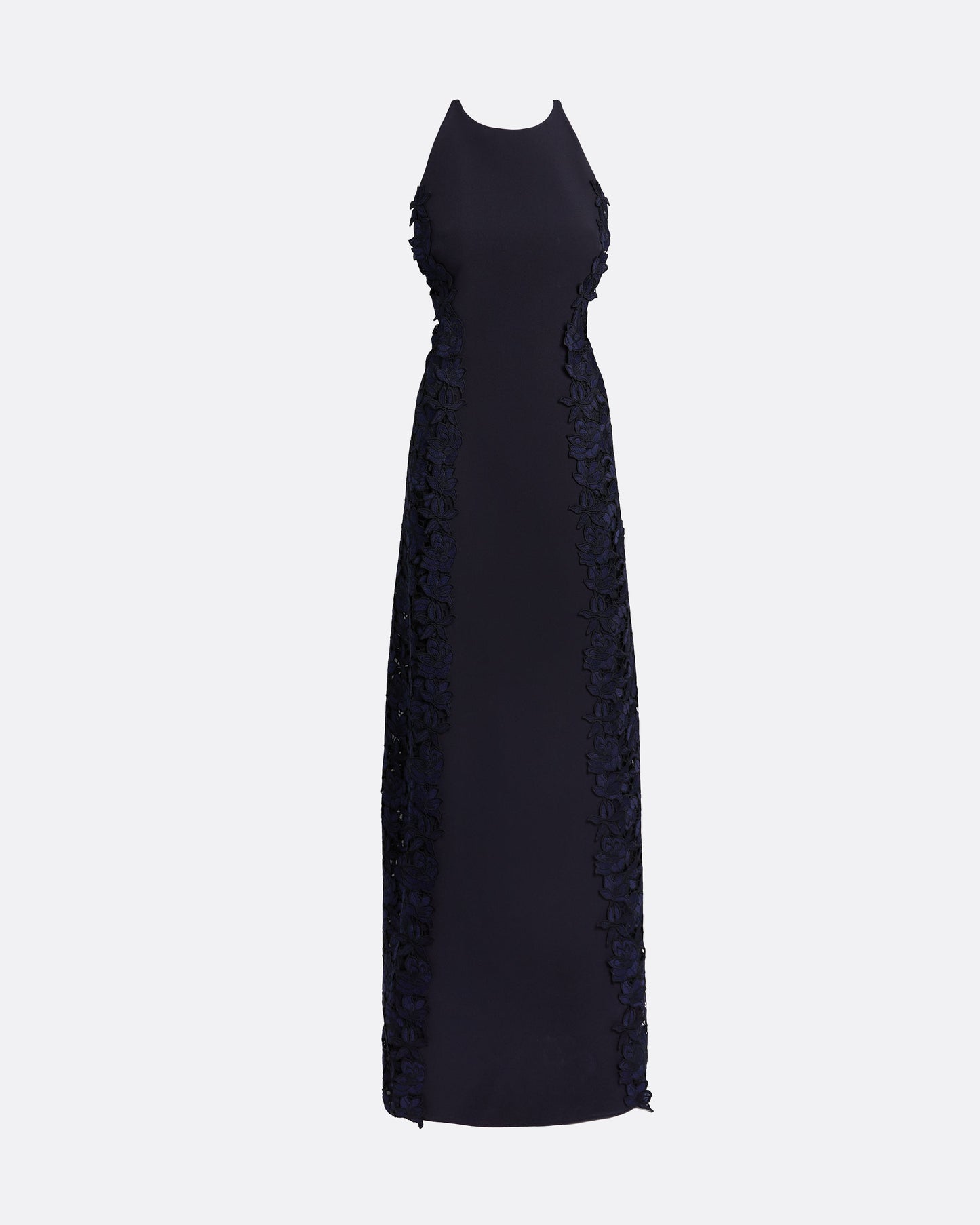 Dakota Long Dress in Midnight Navy