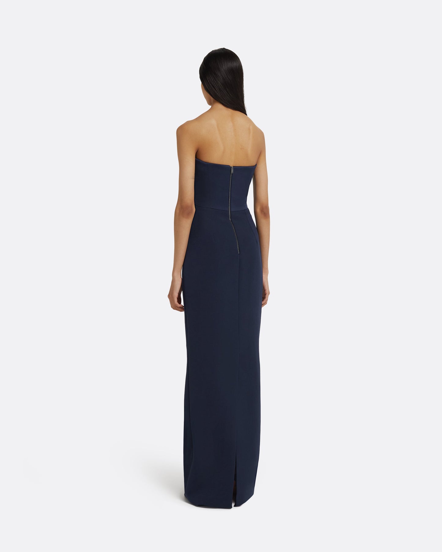 Drew Dress Long in Maritime Blue