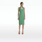 Loide Fern Green Midi Dress