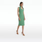 Loide Fern Green Midi Dress