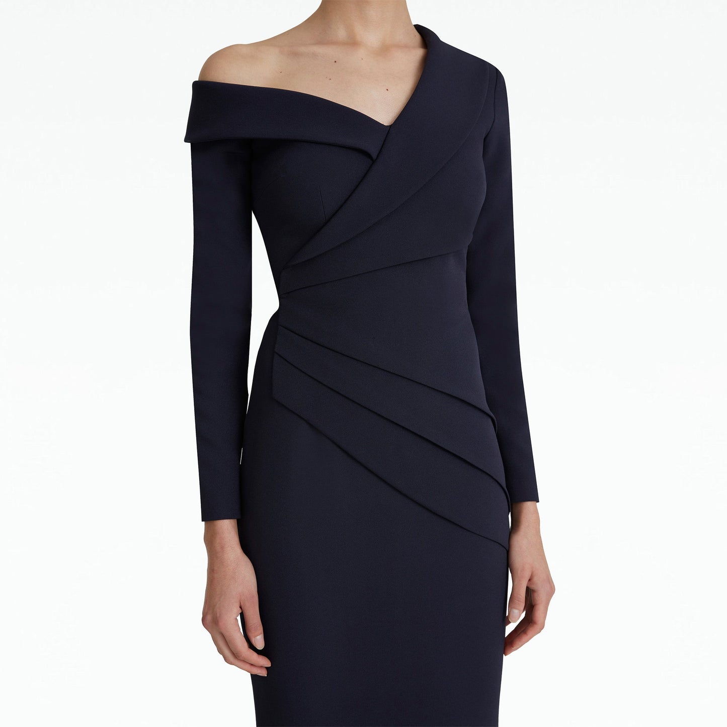 Katherine Navy Long Dress