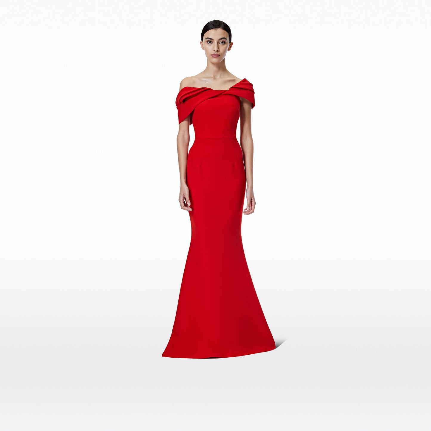 Rossa Dazzling Red Long Dress