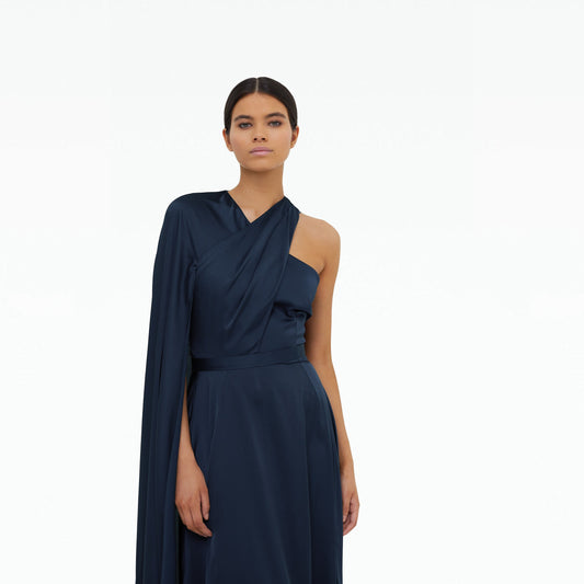 Drapina Sapphire Long Dress