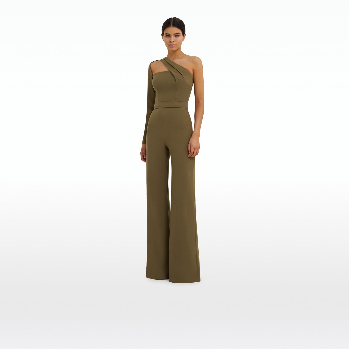 Verity Khaki Jumpsuit