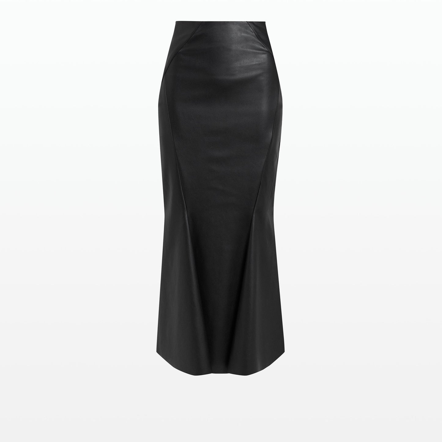 Saoirse Black Vegan Leather Skirt