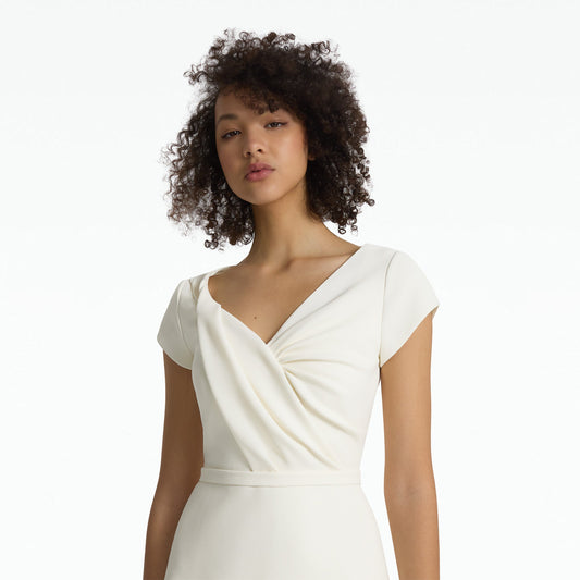 Nuvalle Ivory Midi Dress