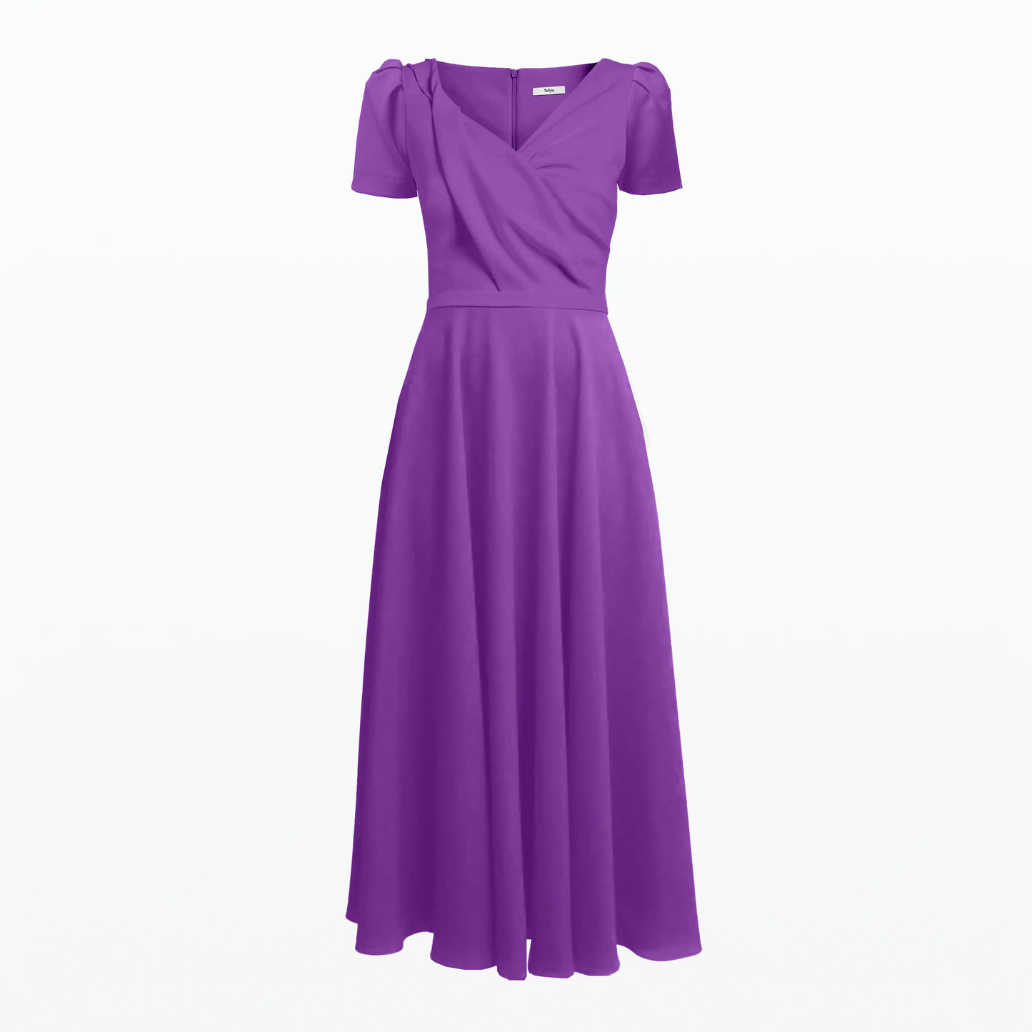 Cecilia Lilac Midi Dress