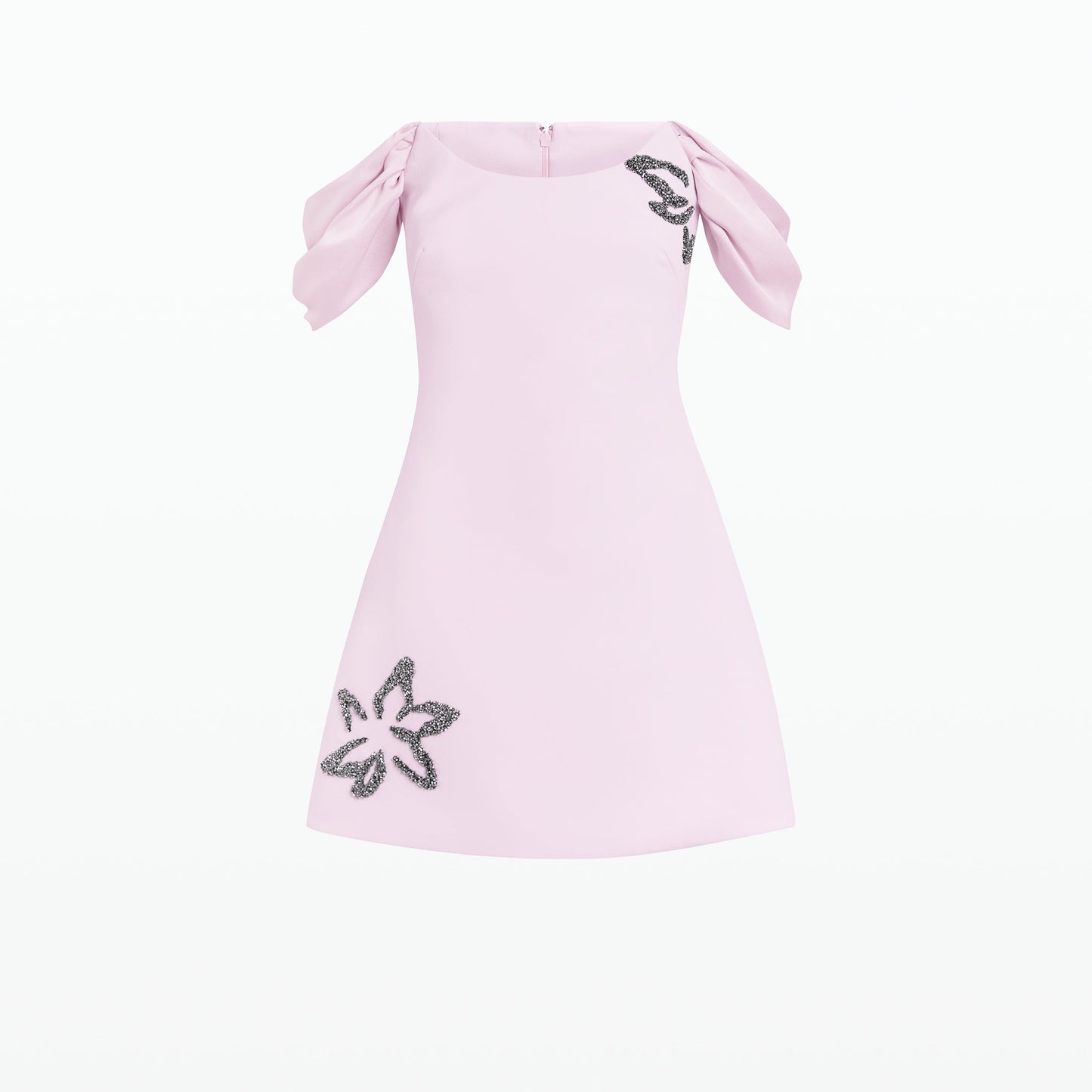 Ixia Lilac Snow Short Dress
