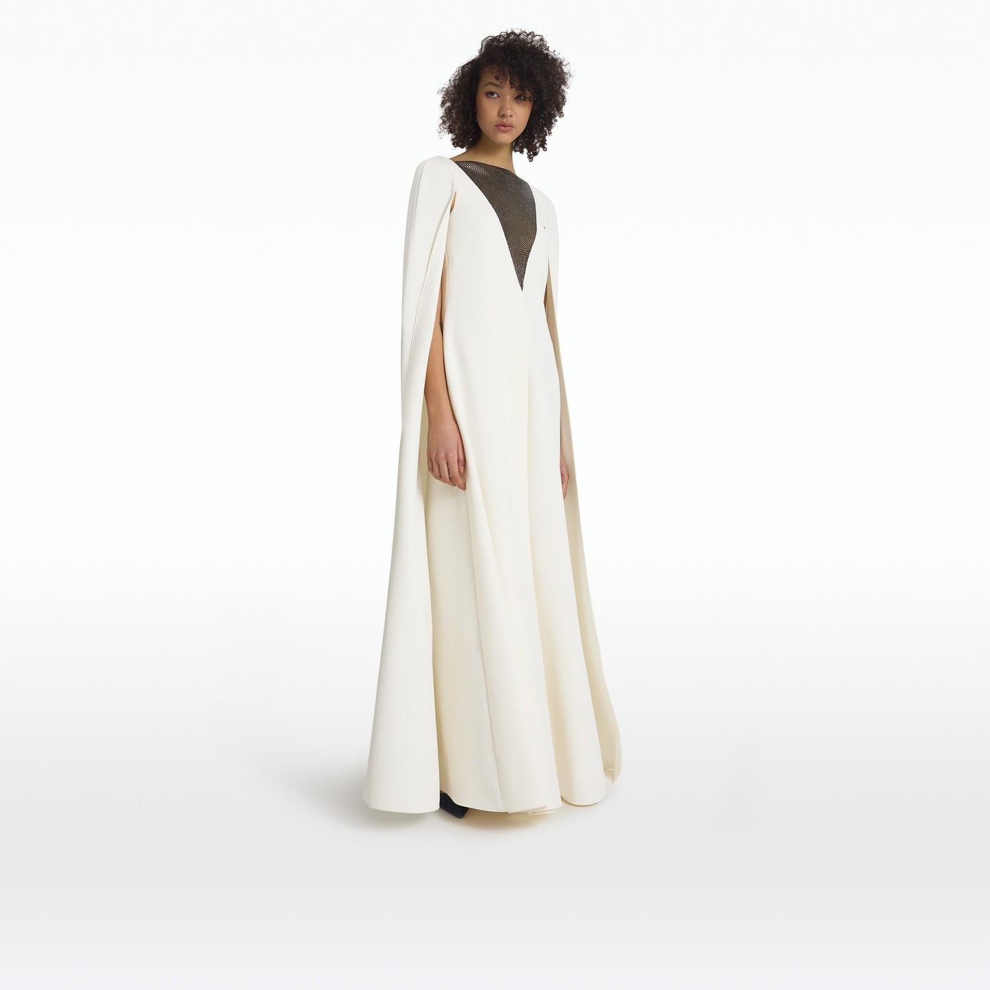 Abrielle Ivory Long Dress