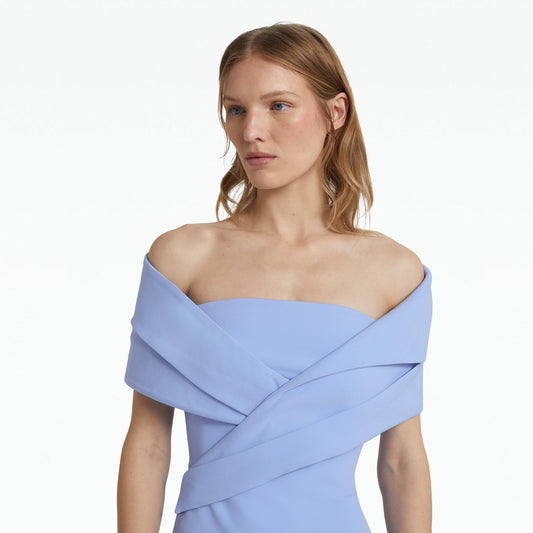 Iana Carolina Blue Midi Dress