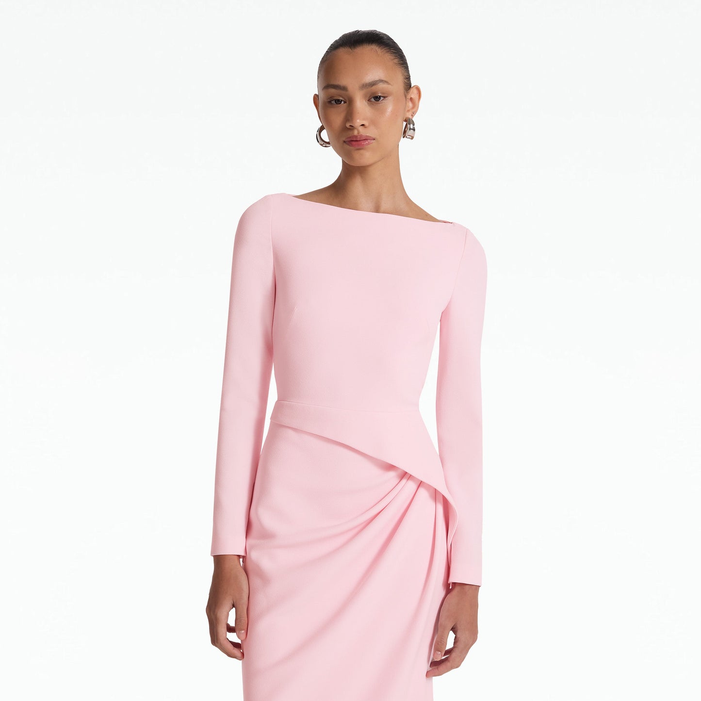 Craina Peony Blush Midi Dress