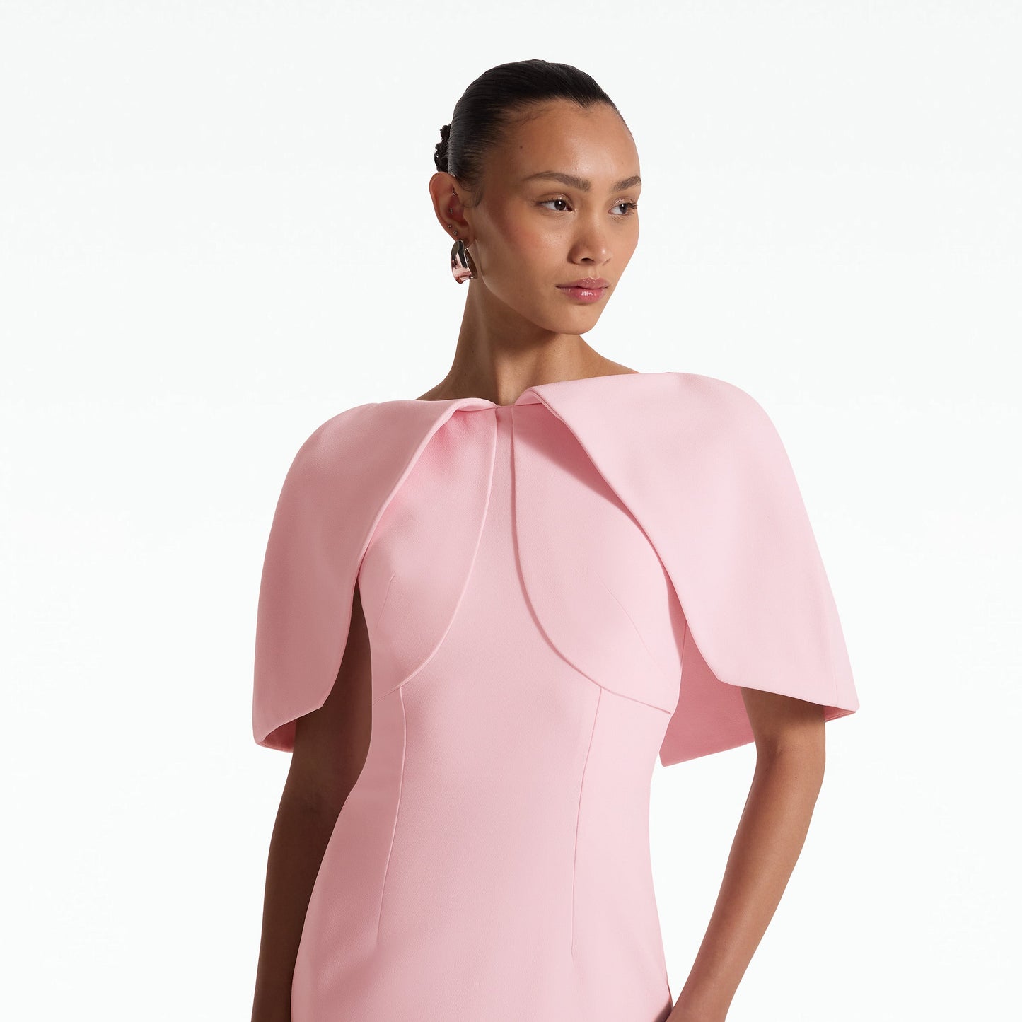 Barb Peony Blush Midi Dress